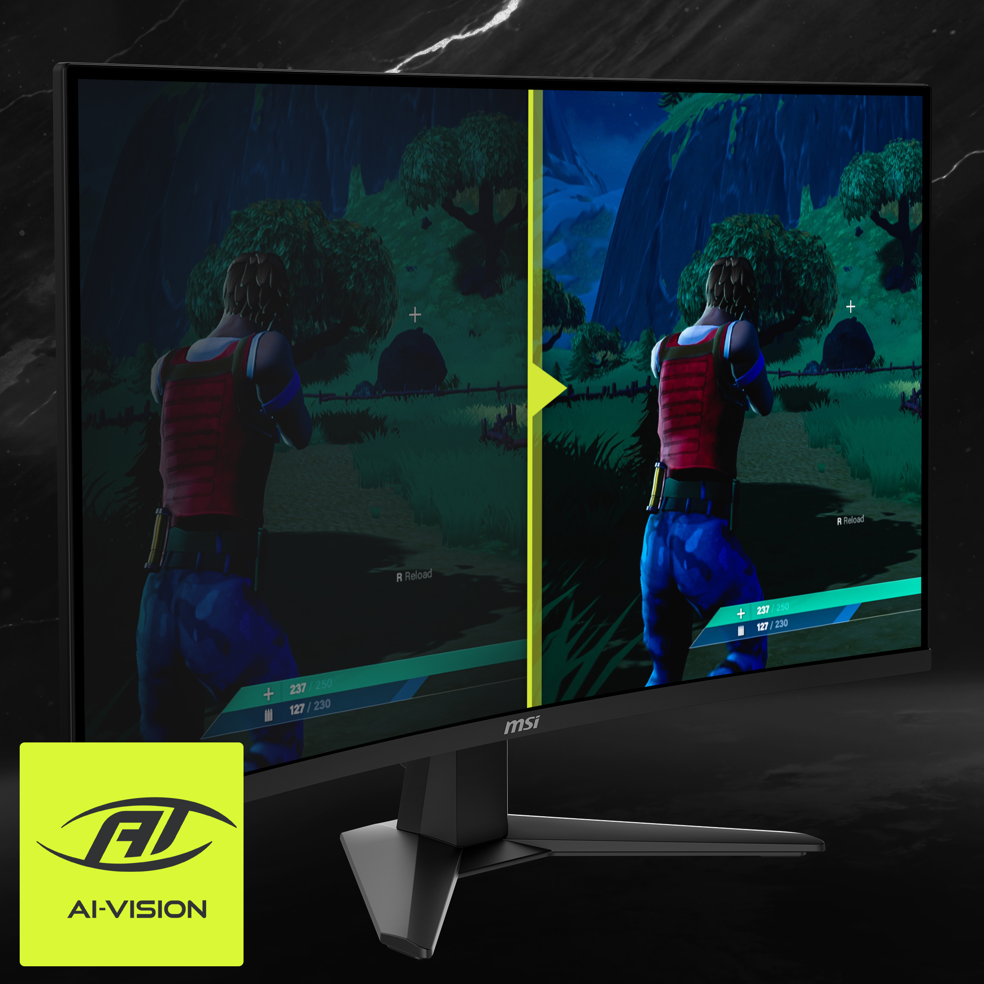 MSI MAG 274CQFDE curved, 27" WQHD, 180Hz, 0.5 ms, HDR, Adaptive-Sync