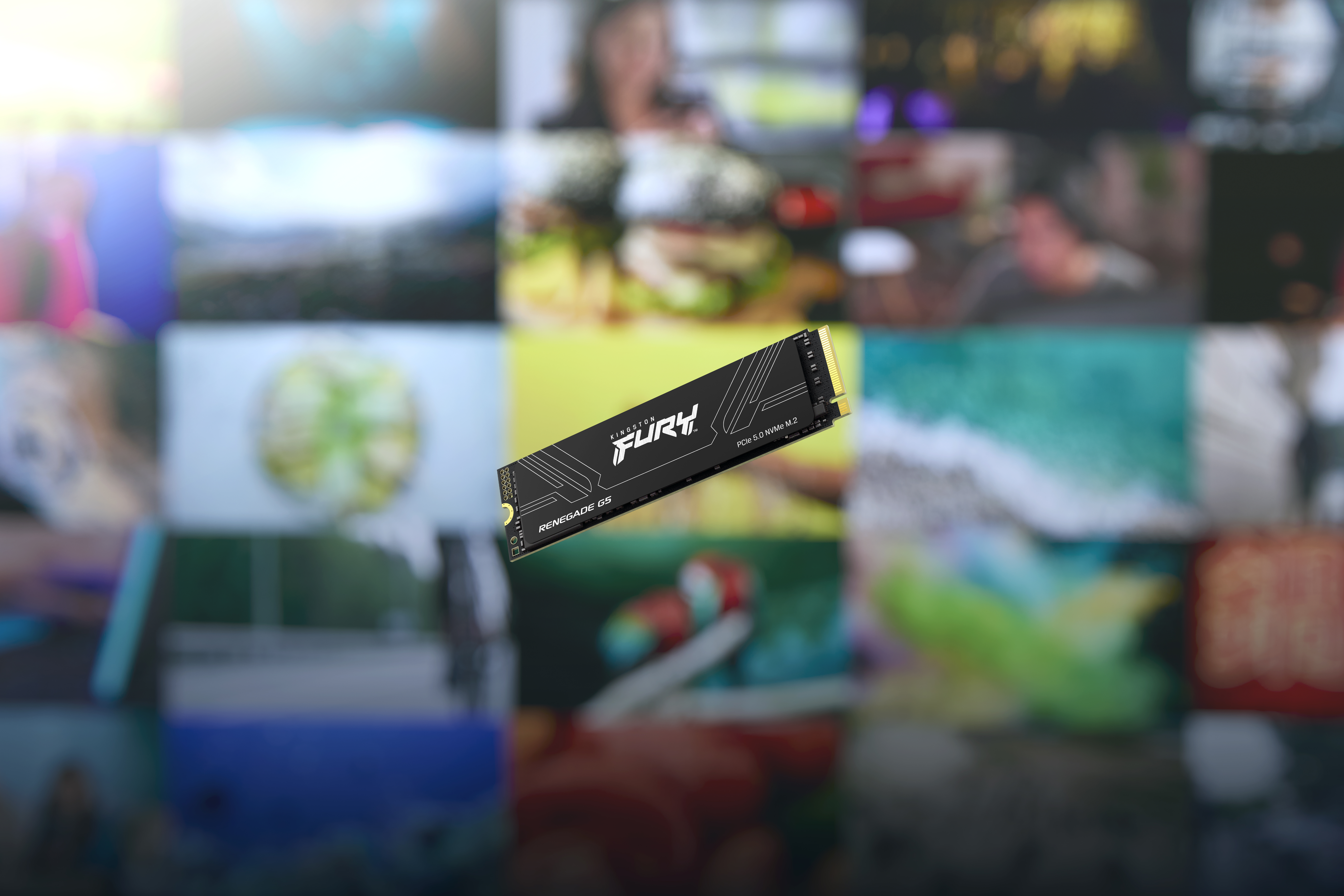 Kingston FURY Renegade G5 - SSD - 4 TB - intern - M.2 2280 - PCI Express 5.0 x4 (NVMe)