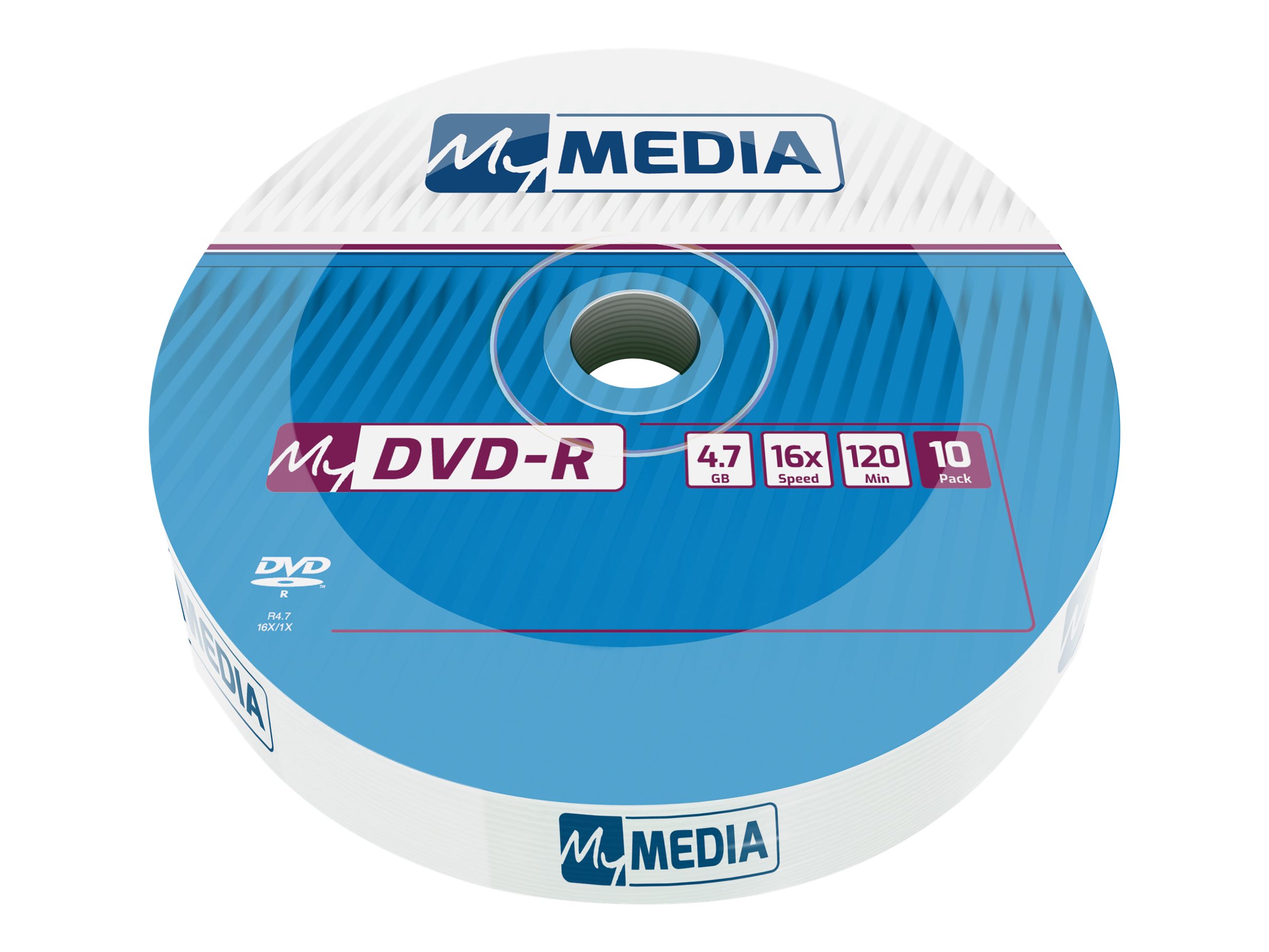 Verbatim MyMedia - 10 x DVD-R - 4.7 GB (120 Min.) 16x