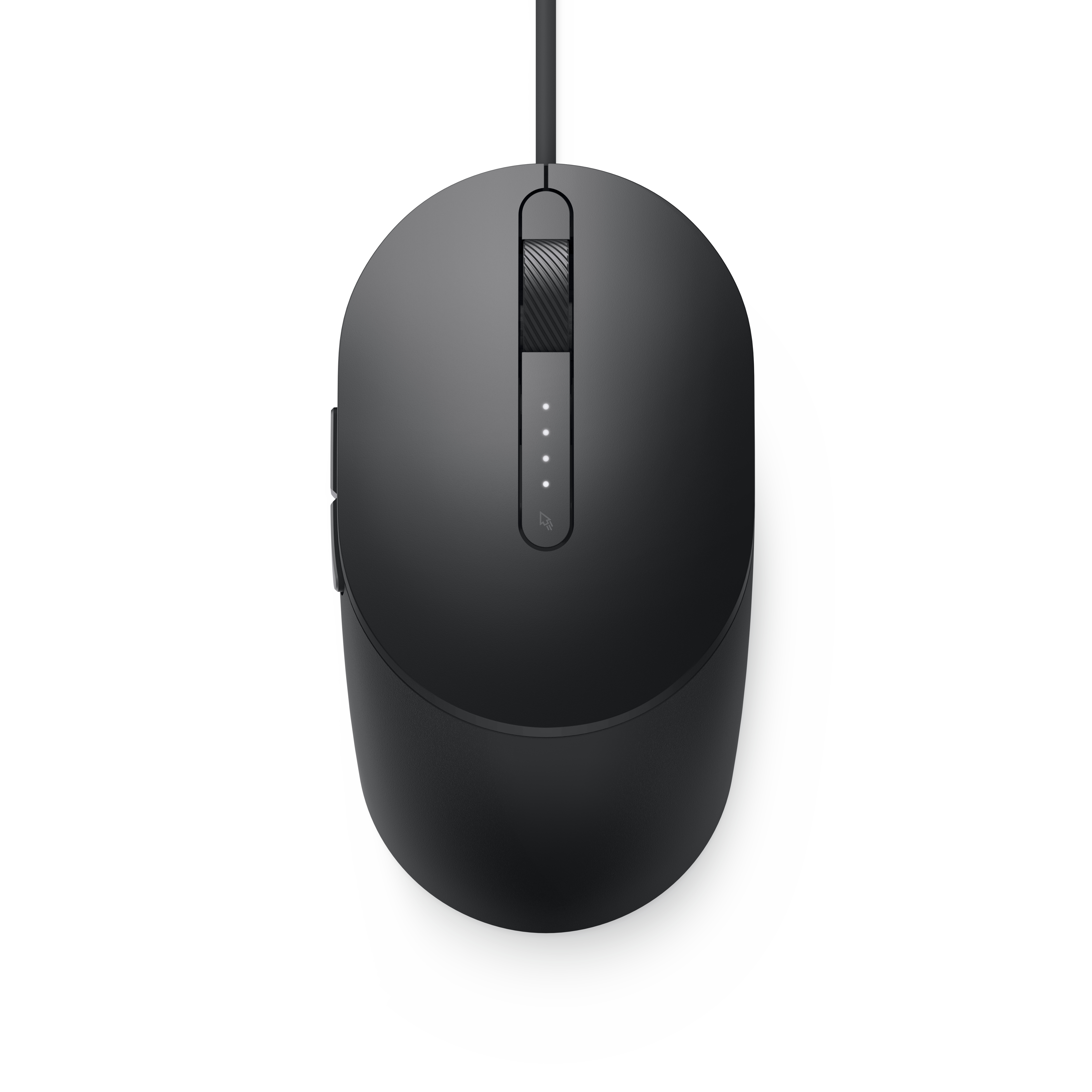 Dell Pro kabelgebundene Maus ? MS3220 - schwarz, Beidhändig, Laser, USB Typ-A, 3200 DPI, 2 ms, Schwa