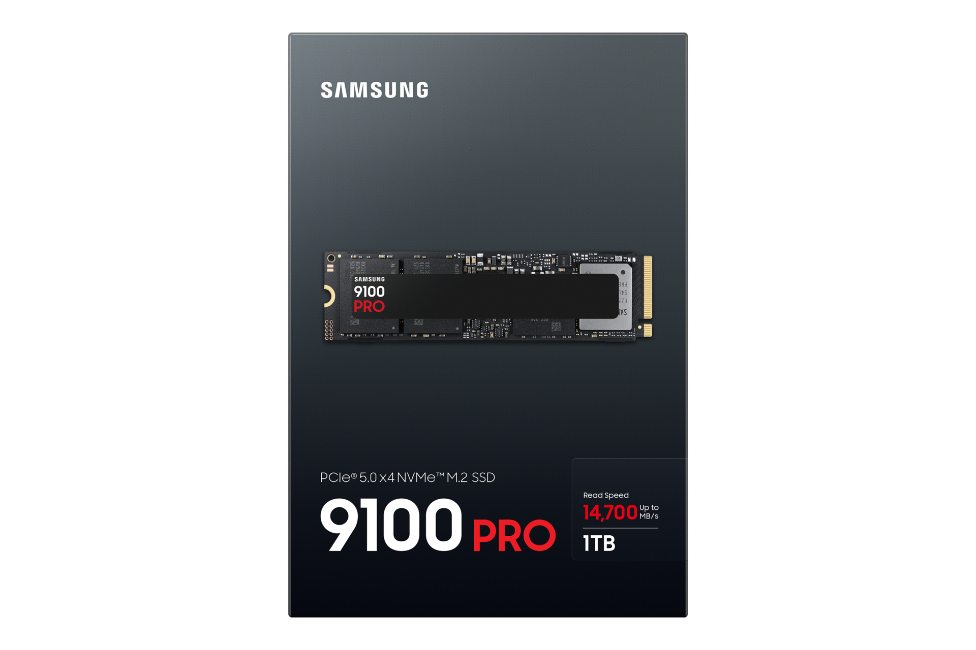Samsung SSD 9100 PRO 1TB, M.2 2280 / M-Key / PCIe 5.0 x4
