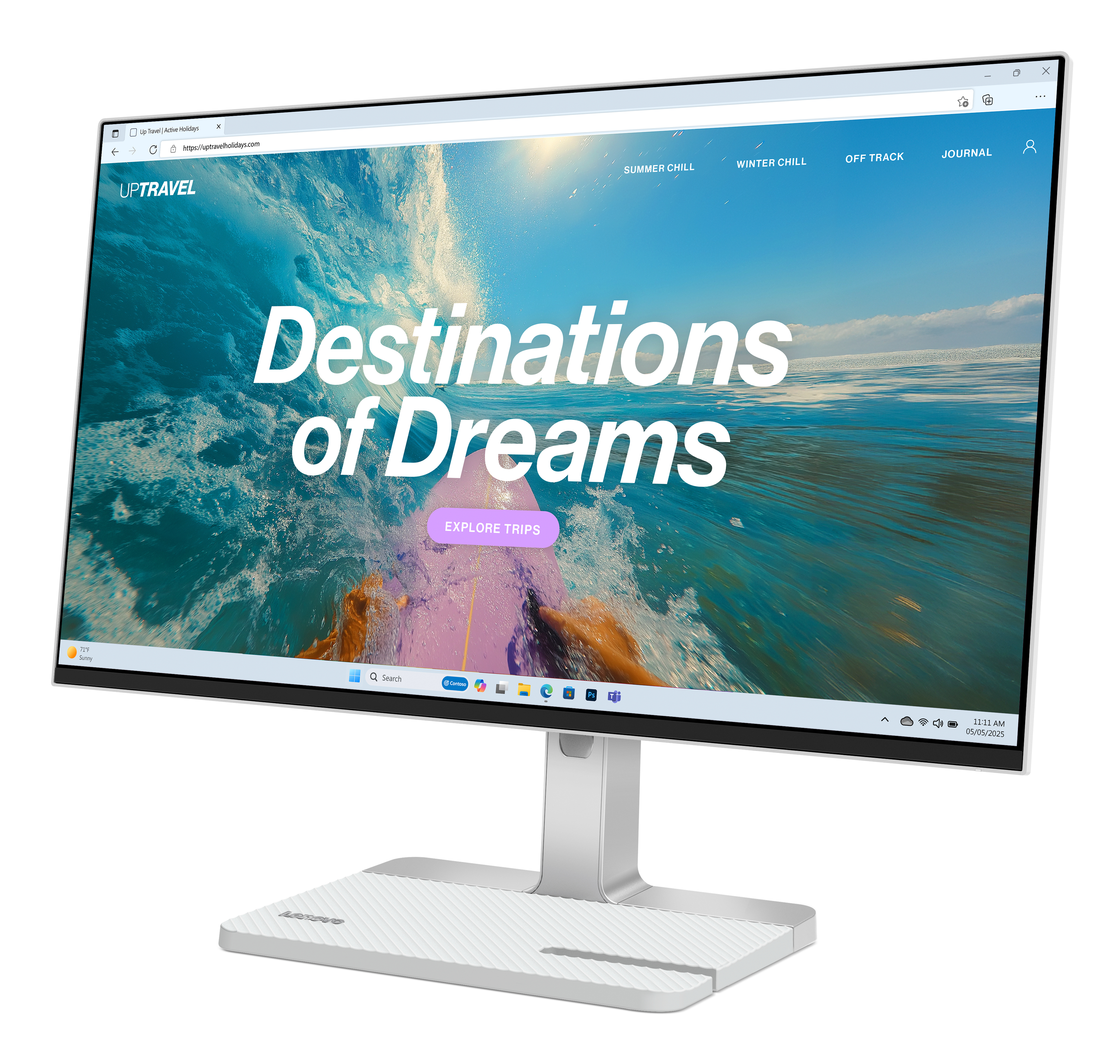 Lenovo L24D-4C - LED-Monitor - 61 cm (24") (23.8" sichtbar)