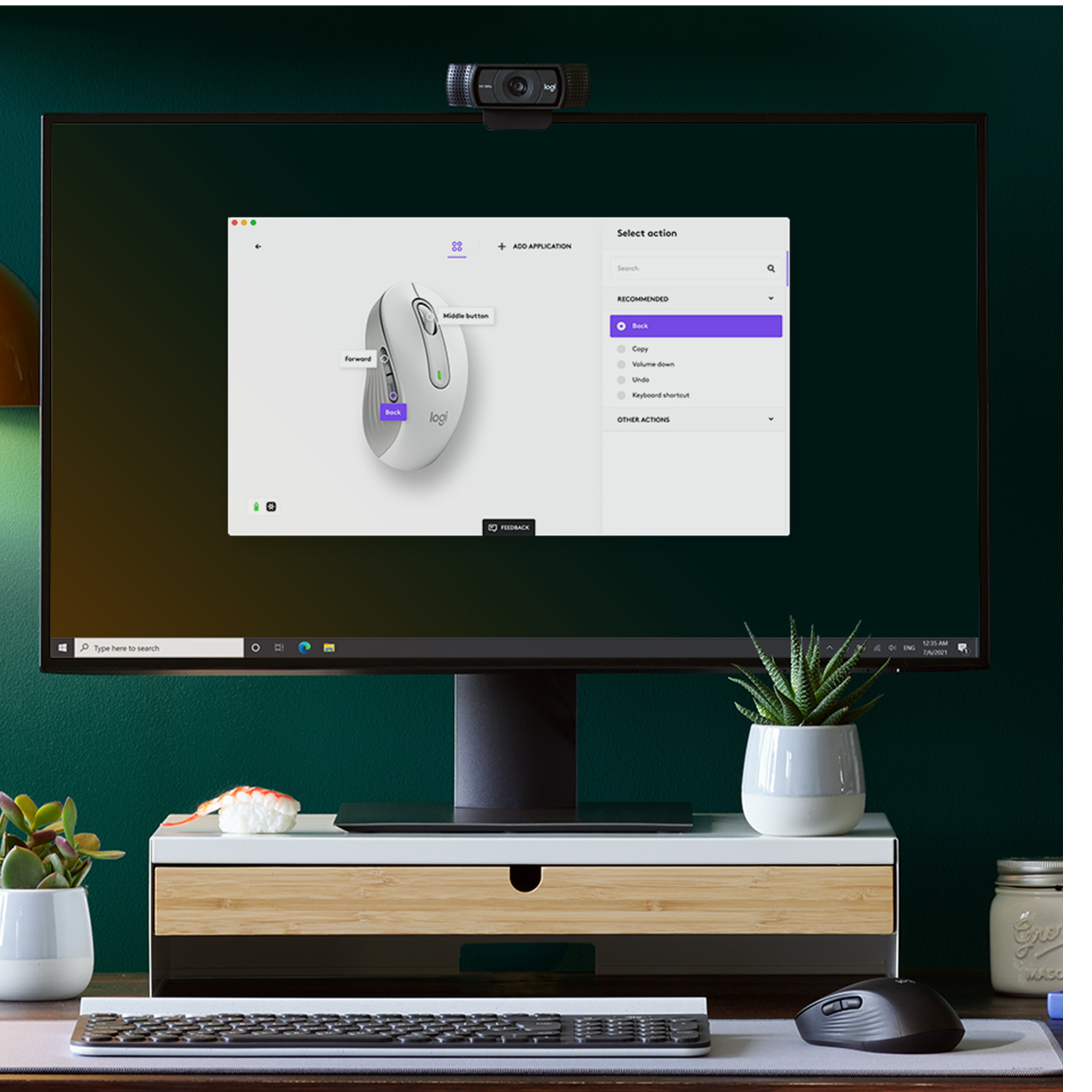 Logitech Signature M650 Large - Maus - große