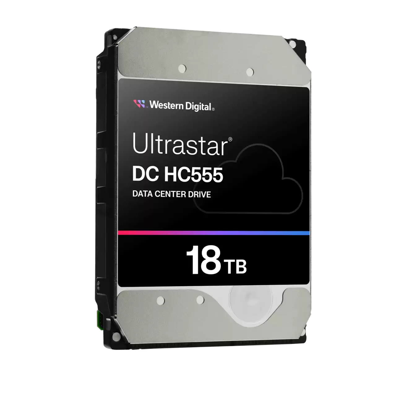 WD Ultrastar DC HC555 - Festplatte - Rechenzentrum - verschlüsselt - 18 TB - intern - 3.5" (8.9 cm)