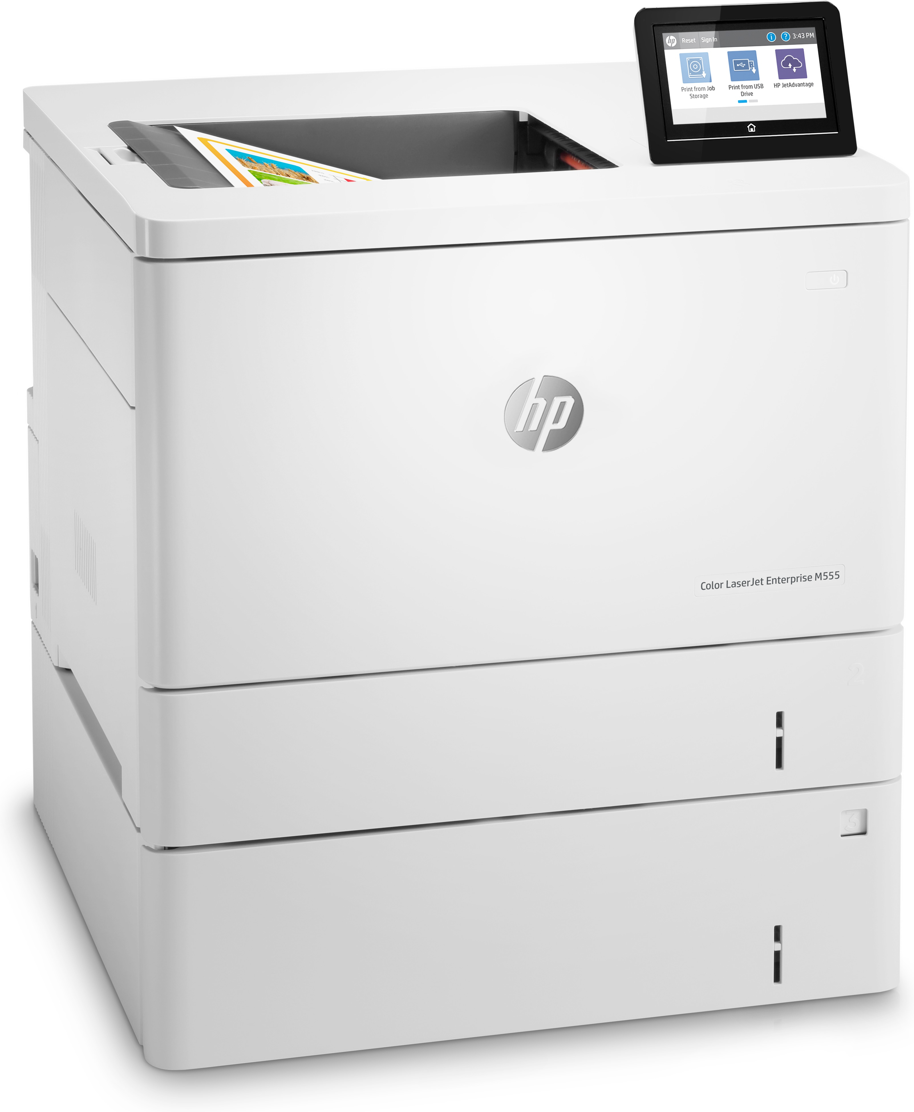 HP Color LaserJet Enterprise M555x - Drucker - Farbe - Duplex - Laser - A4/Legal - 1200 x 1200 dpi -