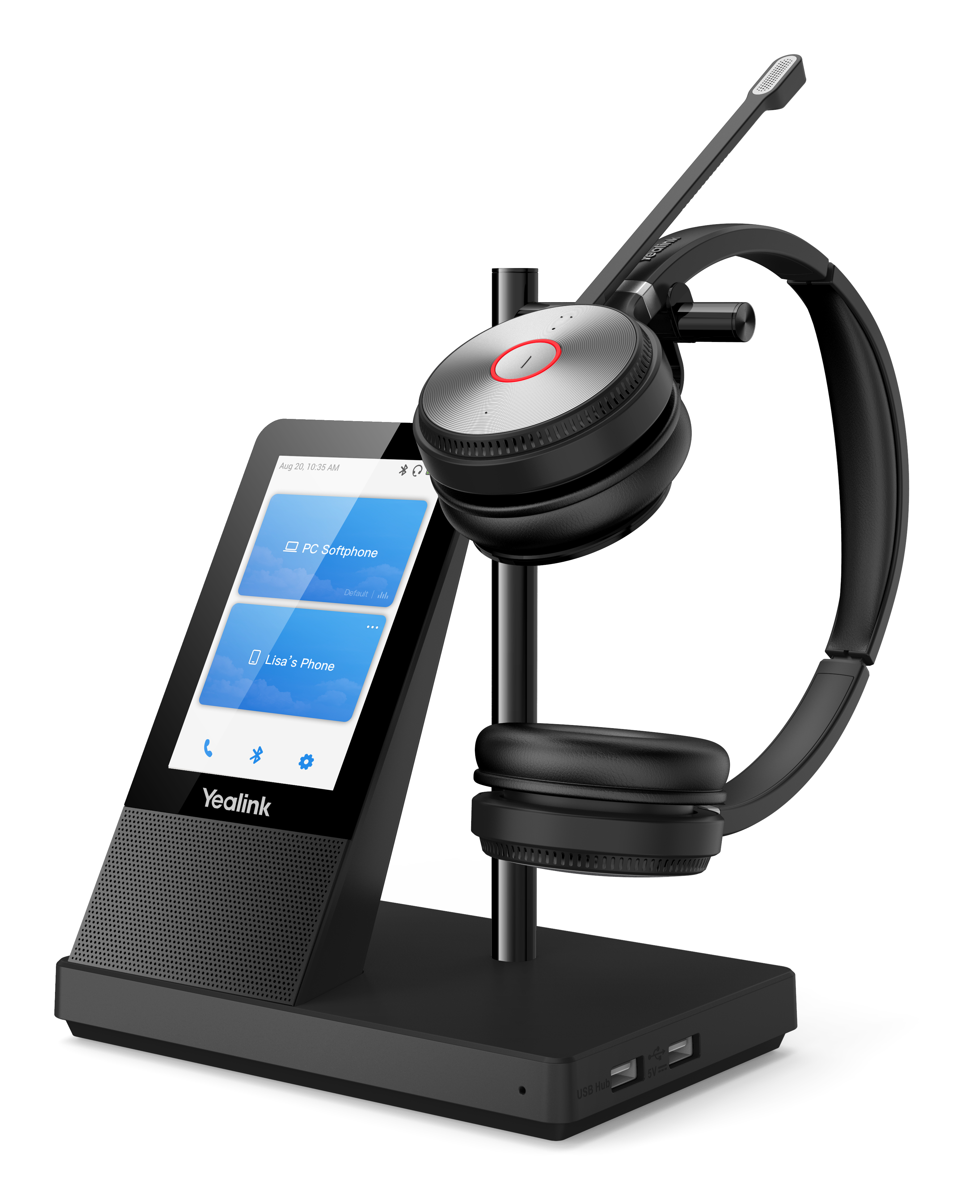 Yealink WH66 Dual - Headset - On-Ear - DECT