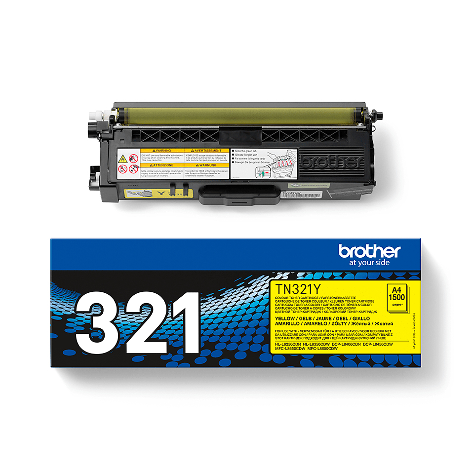 Brother TN-321Y, 1500 Seiten, Gelb, 1 Stück(e)