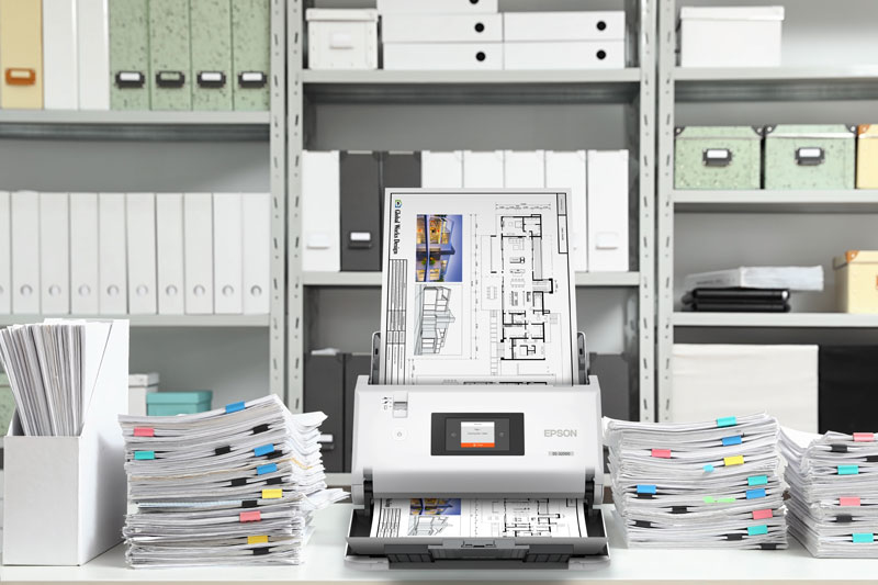 Epson WorkForce DS-32000 - Dokumentenscanner - Kontaktbildsensor (CIS)