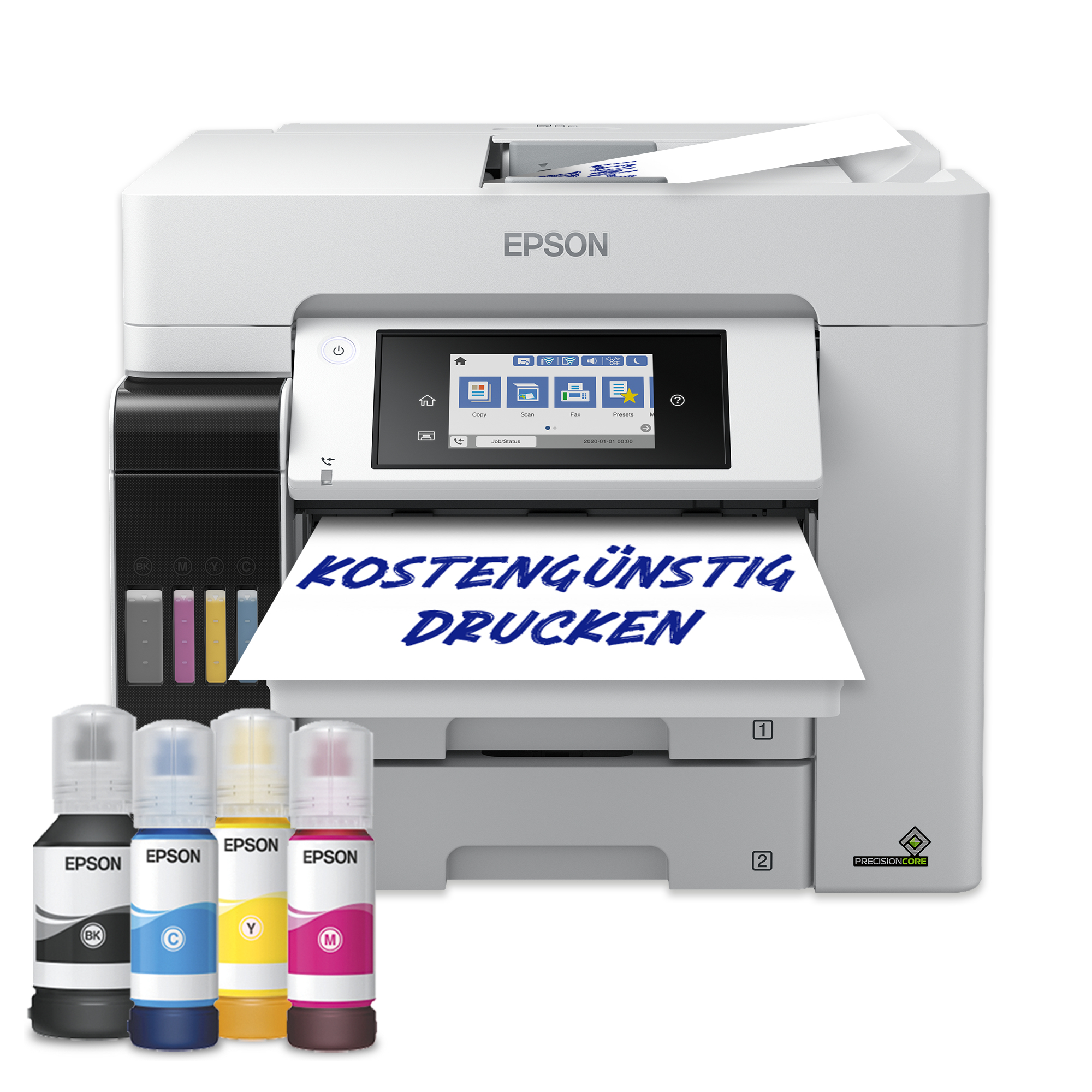Epson EcoTank Pro ET-5885 - Multifunktionsdrucker - Farbe - Tintenstrahl - ITS - A4/Legal (Medien)