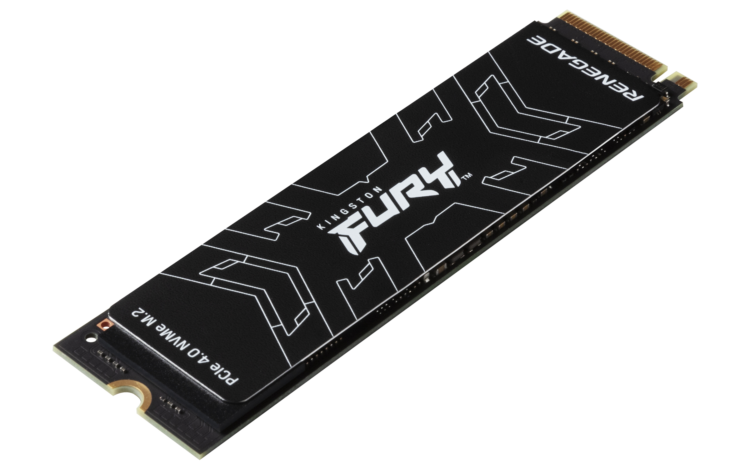 Kingston FURY RENEGADE SSD 2TB, M.2 2280 / M-Key / PCIe 4.0 x4, Kühlkörper