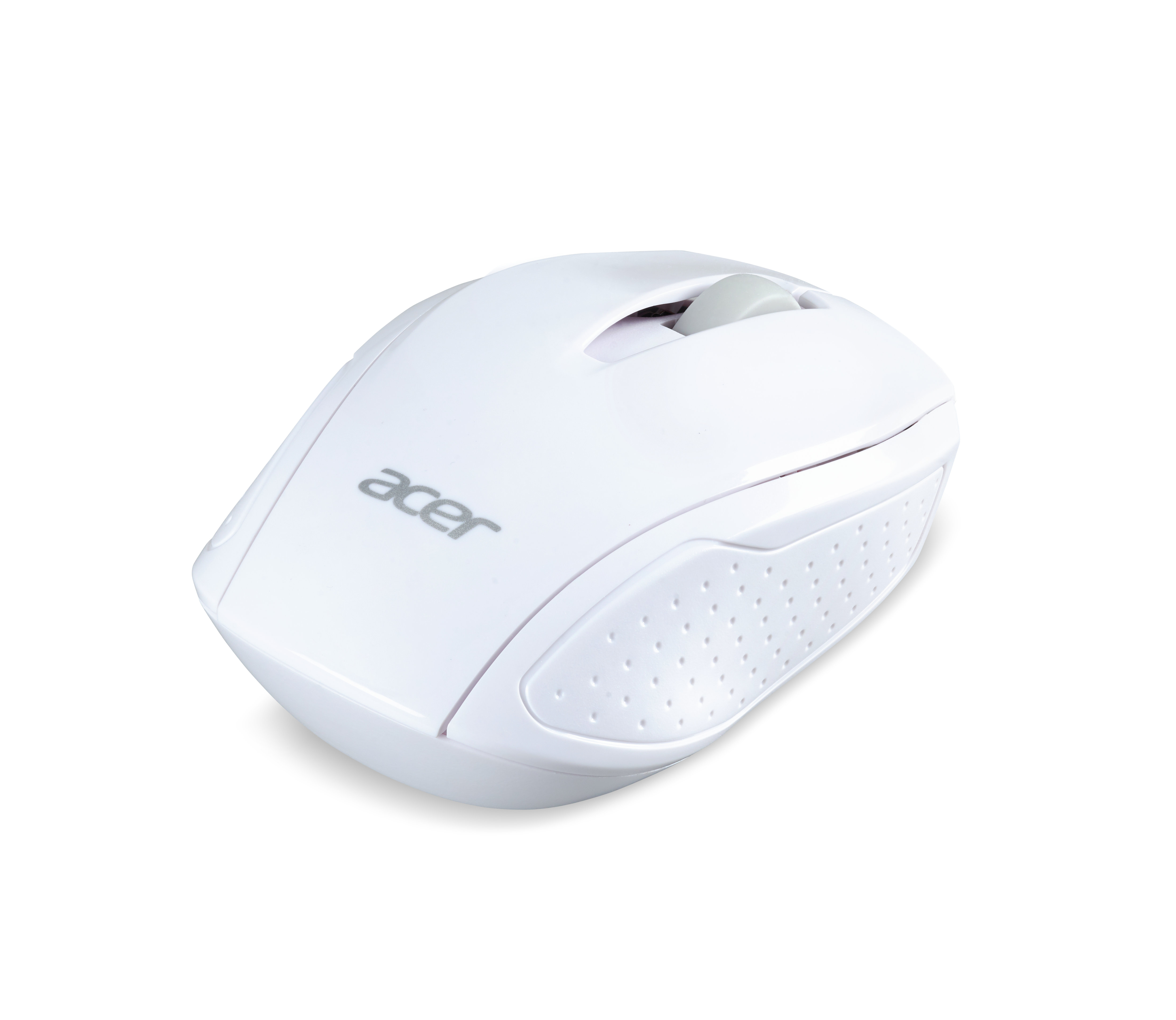 Acer AMR800 - Maus - ergonomisch - optisch - 3 Tasten - kabellos - 2.4 GHz - kabelloser Empfänger (U