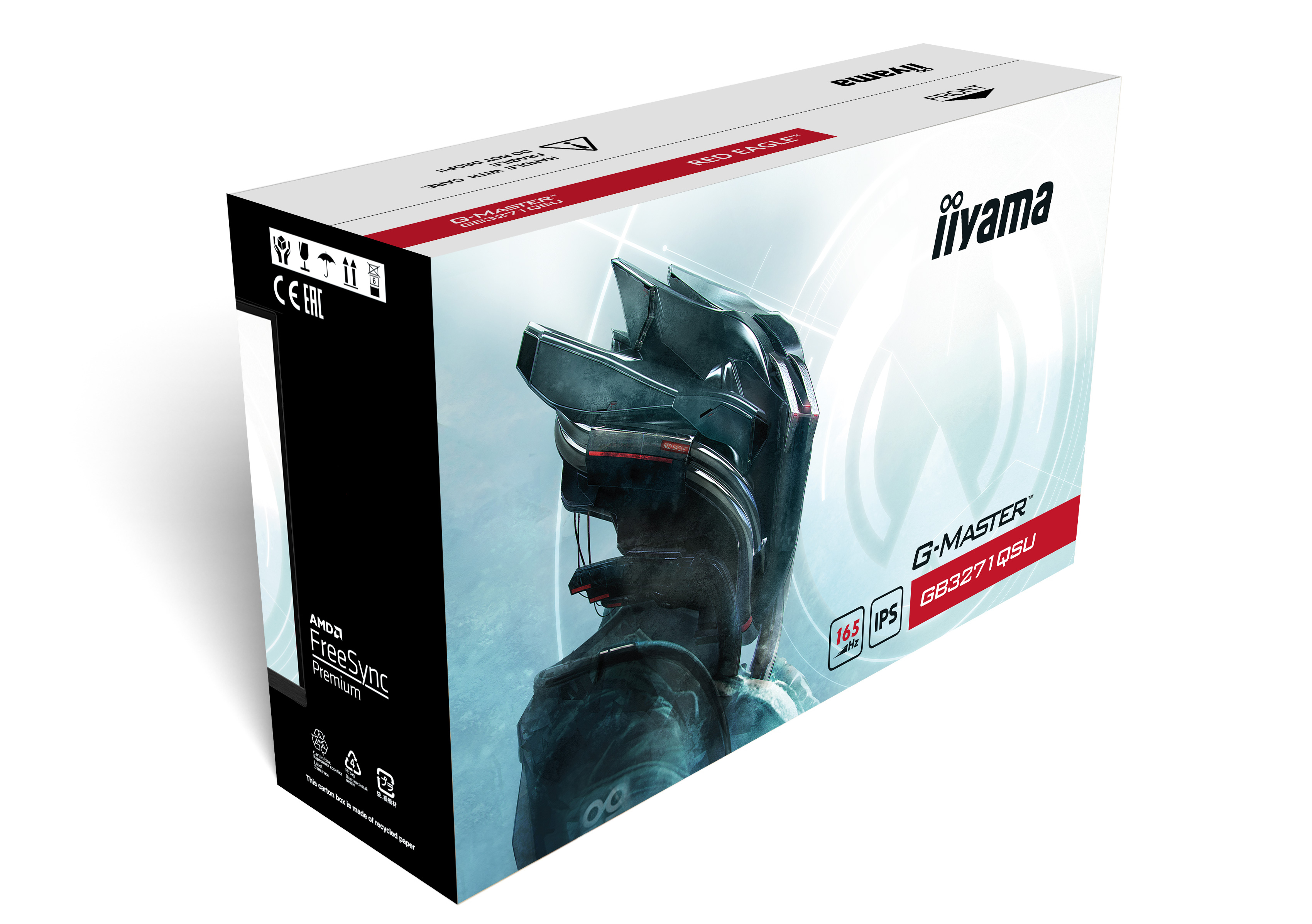 Iiyama G-MASTER Red Eagle GB3271QSU-B1 - LED-Monitor - 81.3 cm (32")