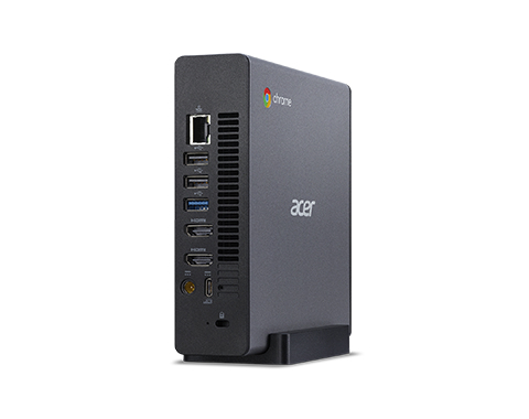 Acer Chromebox CXI4, 2,1 GHz, Intel® Core? i3, i3-10110U, 8 GB, 64 GB, ChromeOS