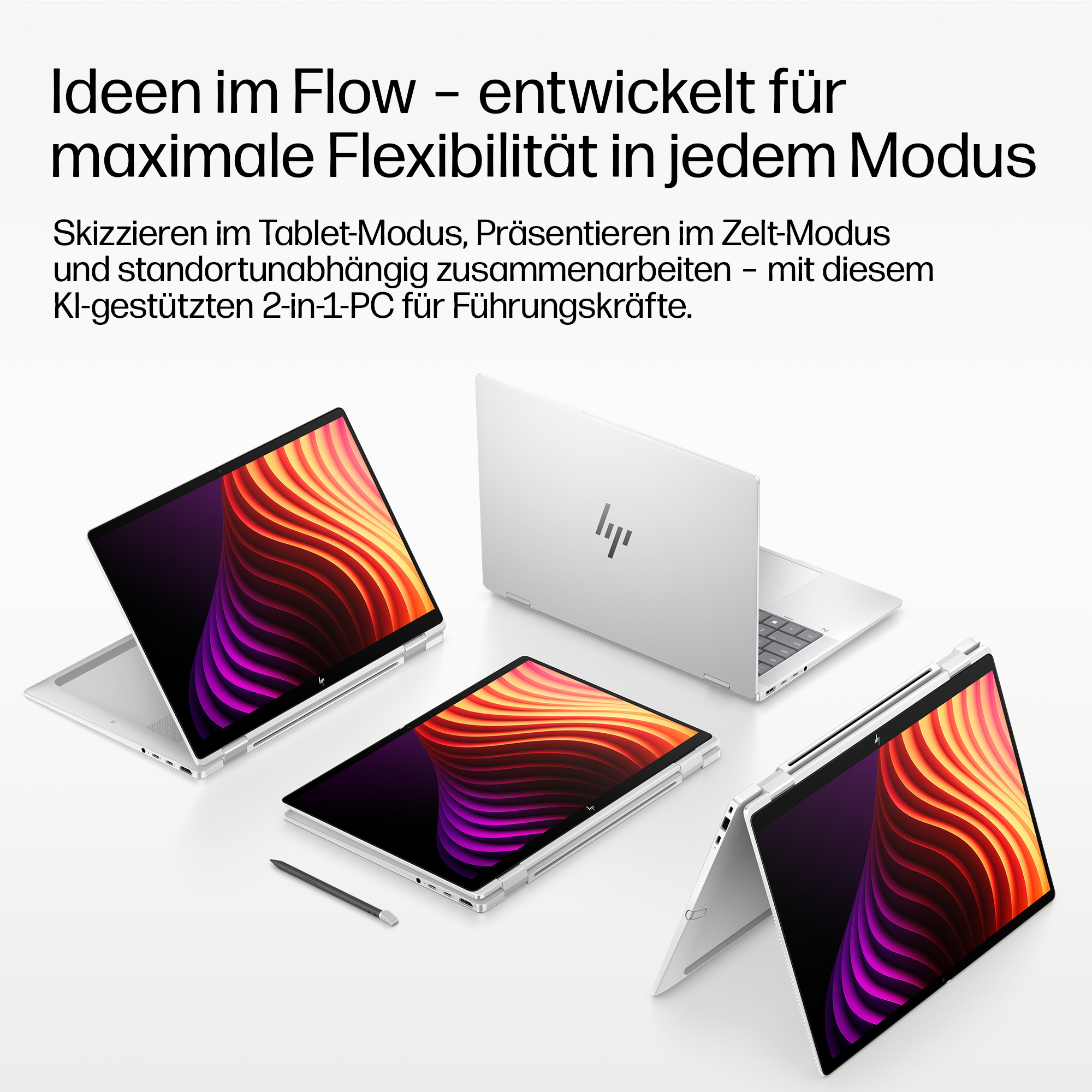 HP EliteBook X Flip G2i Notebook Next Gen AI - Flip-Design - Intel Core Ultra 7 356H / 1.9 GHz - Win