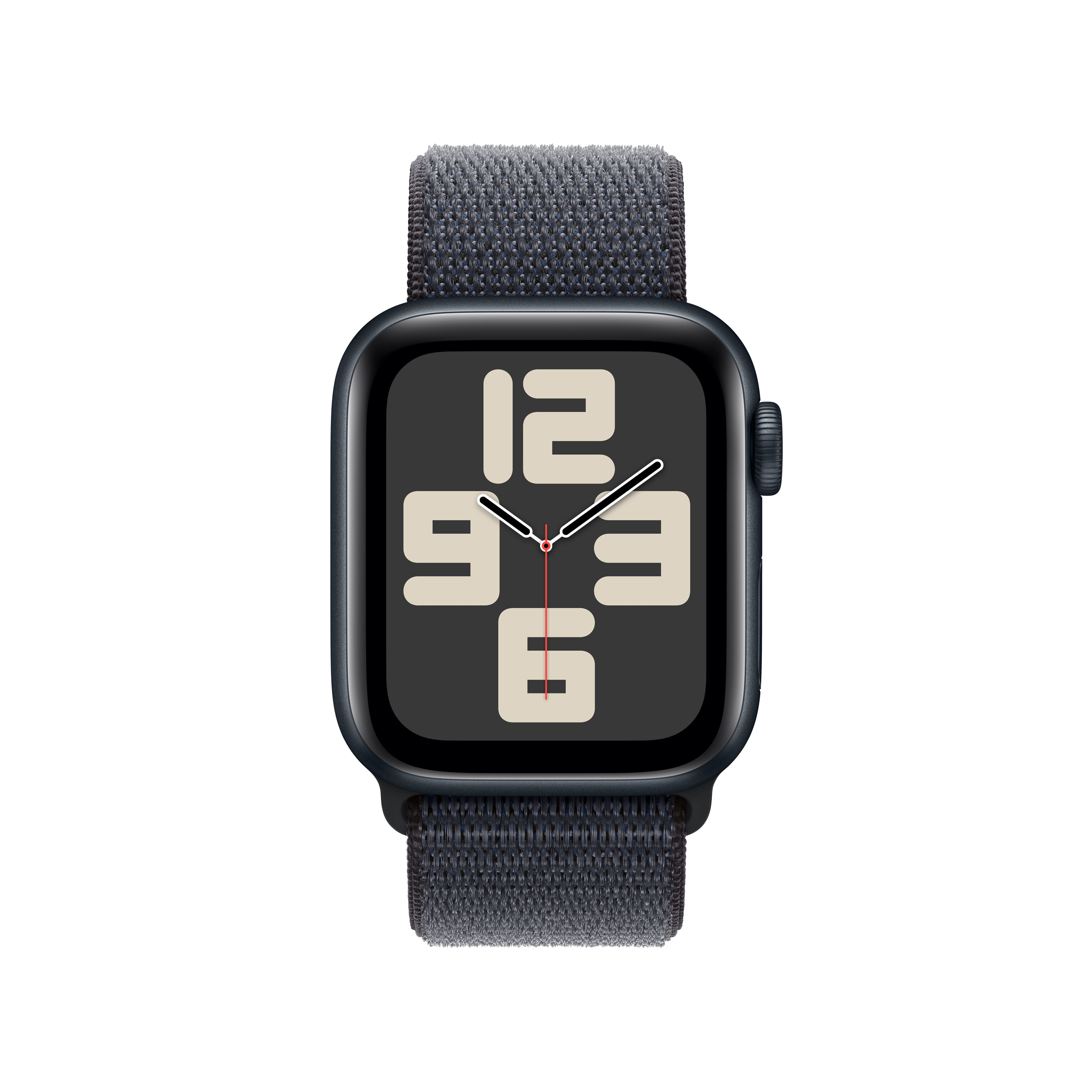 Apple Watch SE (2022) (GPS) 40mm Mitternacht mit Sport Loop Tinte