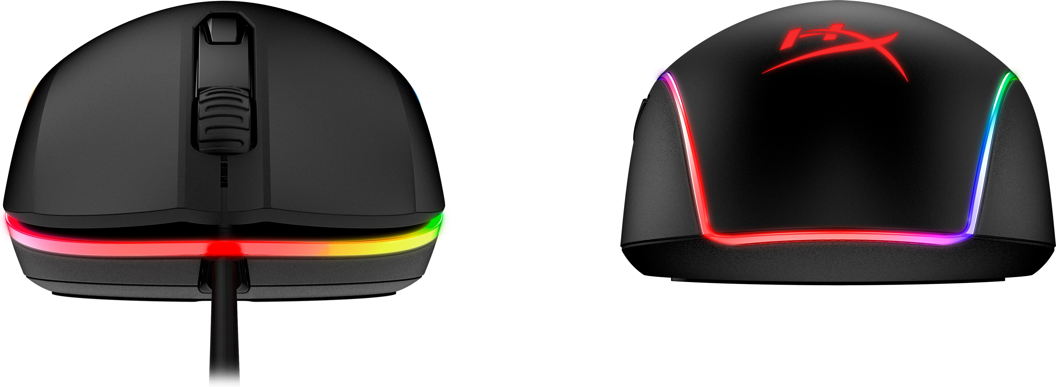 HP HyperX Pulsefire Surge ? Gaming-Maus (schwarz), Beidhändig, Optisch, USB Typ-A, 16000 DPI, Schwar