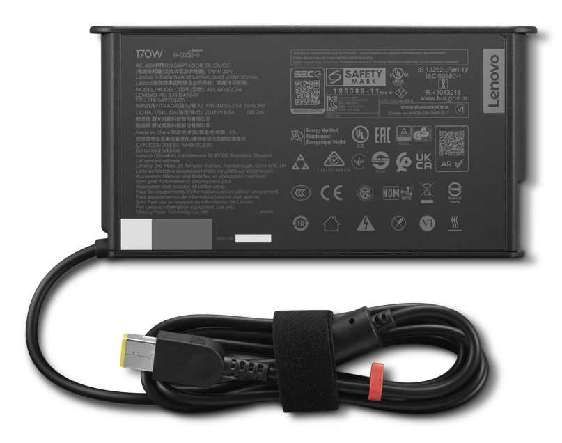 Lenovo ThinkStation Slim 170W AC Adapter (Sli