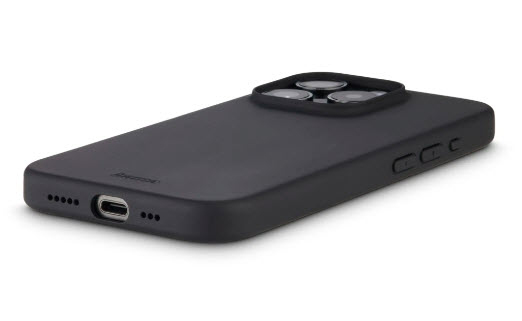 Hama Fantastic Feel, Cover, Apple, iPhone 15 Pro Max, 17 cm (6.7"), Schwarz