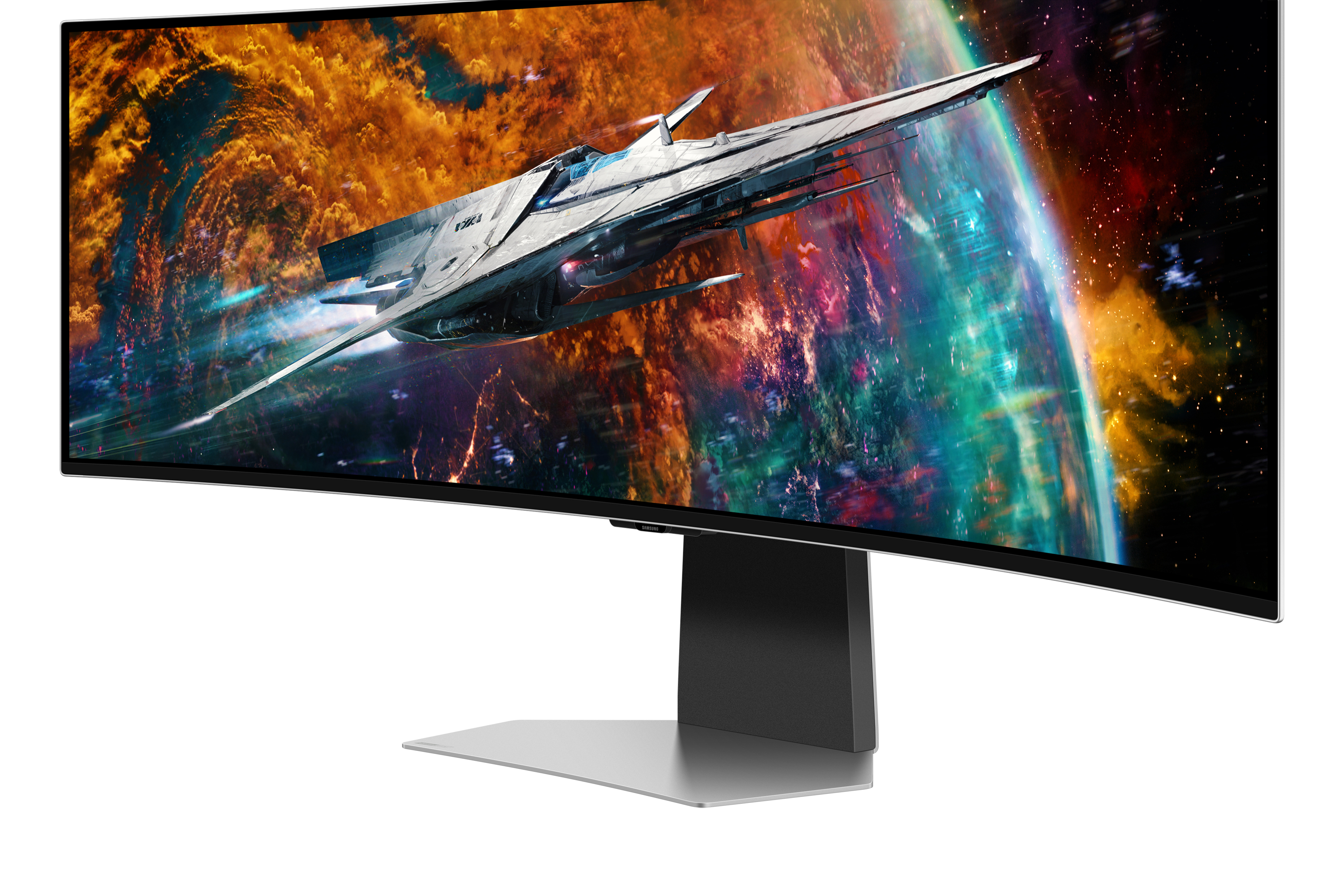 Samsung Odyssey OLED G9 S49CG954SU Curved-Monitor 124cm (49"), DQHD, OLED, 0.03ms, HDMI, Displayport