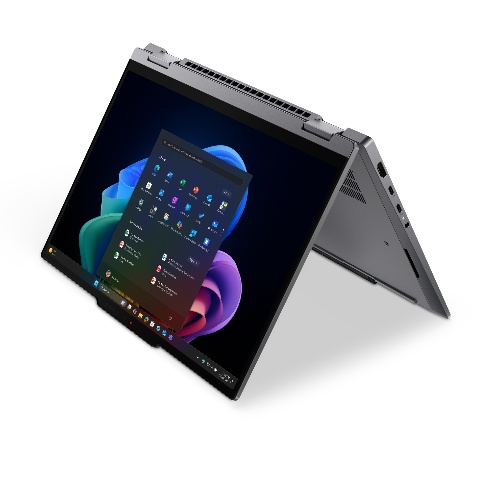 Lenovo ThinkPad X1 2-in-1 G11 Aura Edt., 14"WUXGA Touch, Core Ultra 7 355, 32GB, 1TB, 4G/LTE, W11P