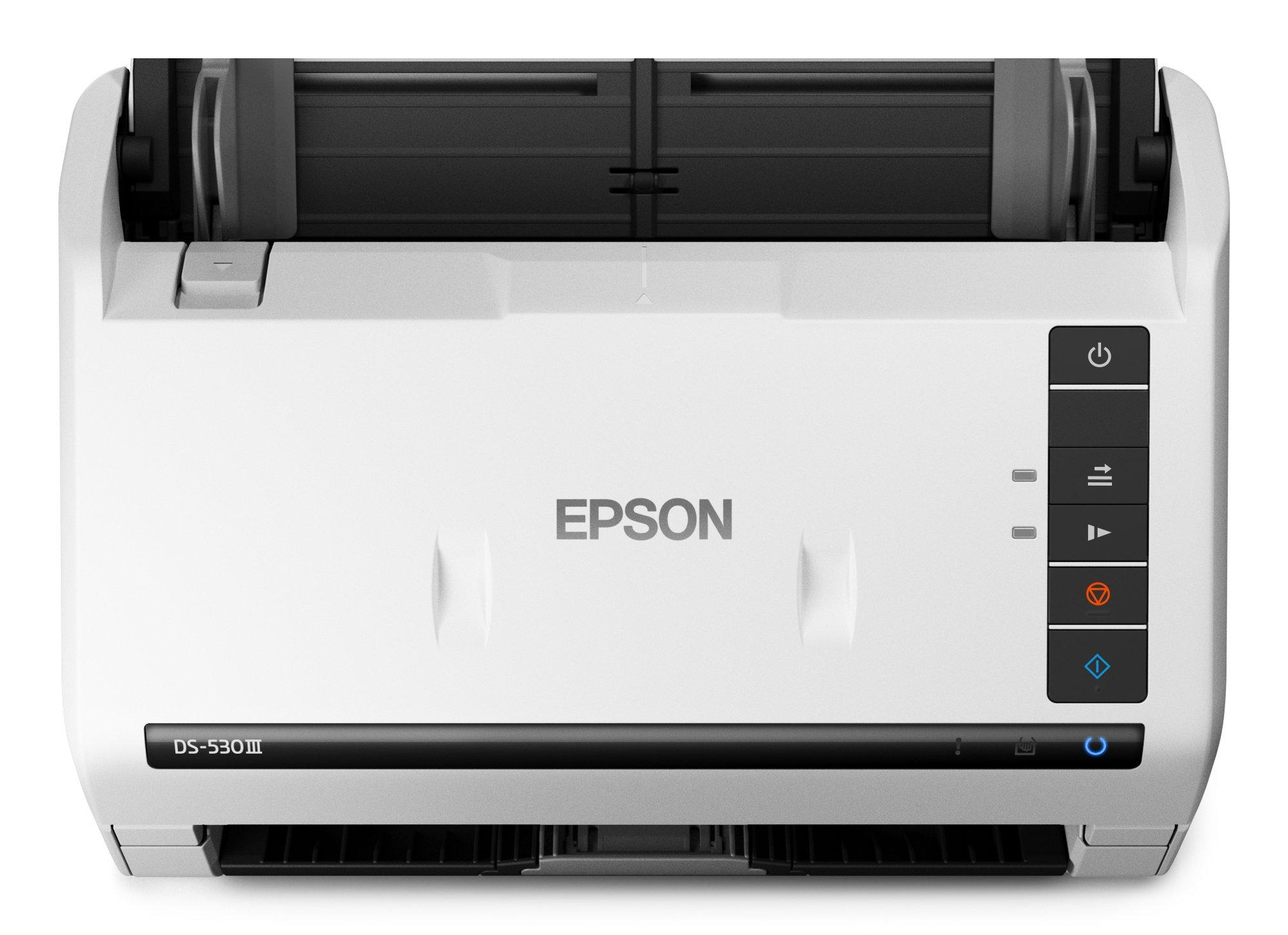 Epson WorkForce DS-530III - Dokumentenscanner - Duplex - A4 - 600 dpi x 600 dpi - bis zu 40 Seiten/M