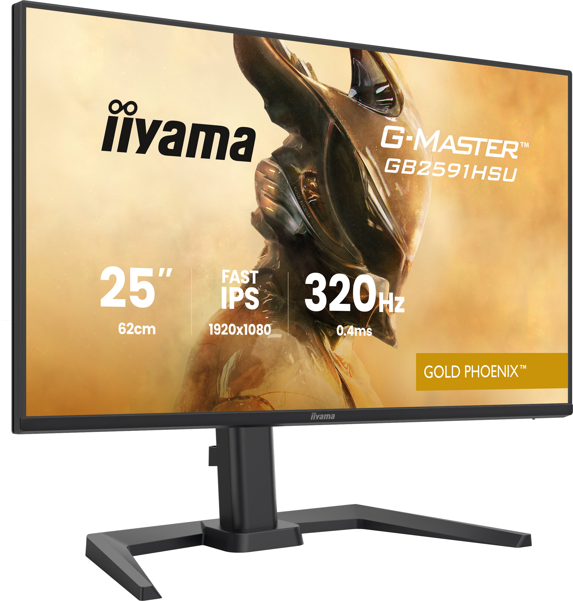 Iiyama G-MASTER Gold Phoenix GB2591HSU-B1 - LED-Monitor - Gaming - 63.5 cm (25")