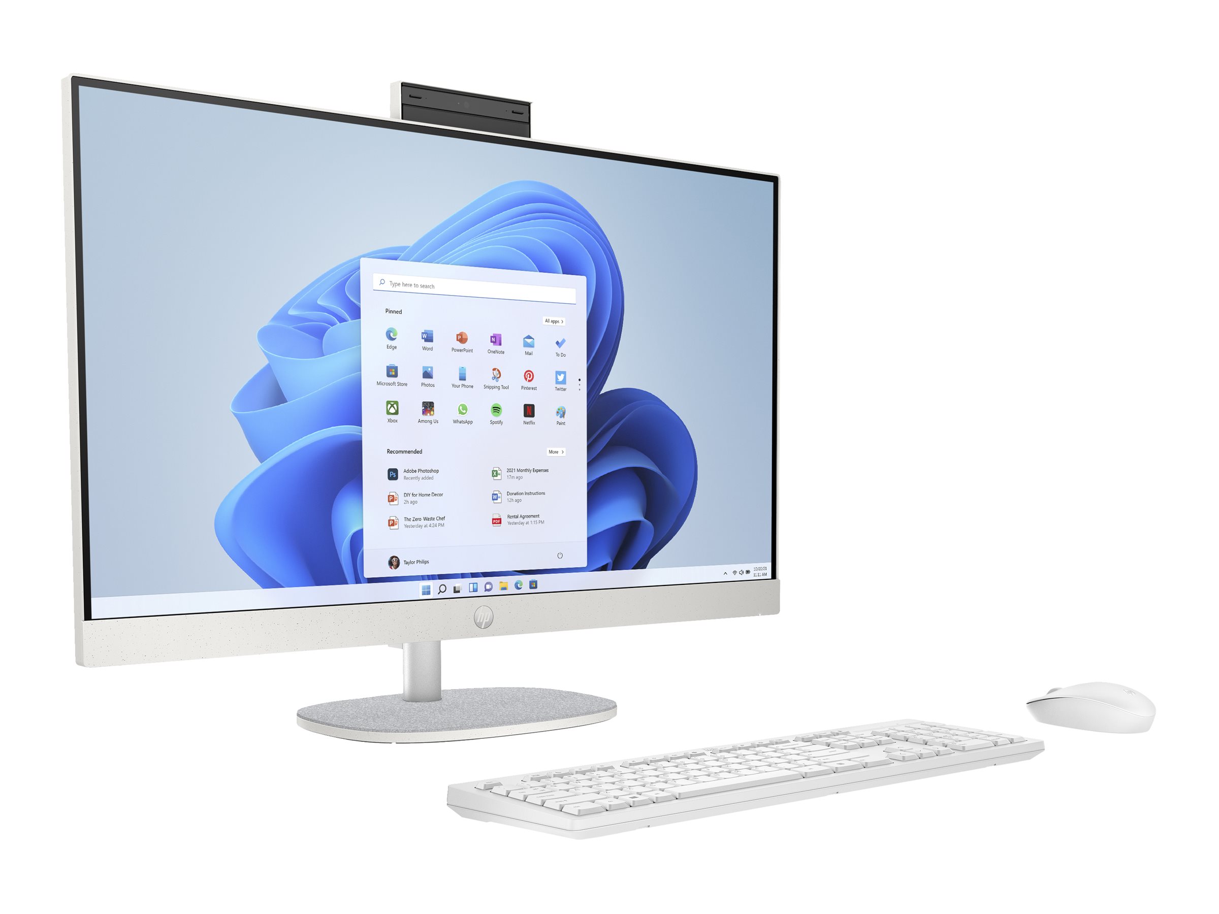 HP 27-cr1000ng - All-in-One (Komplettlösung) - Core Ultra 5 125U / 1.3 GHz - RAM 16 GB - SSD 512 GB