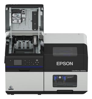 Epson ColorWorks C8000e (MK), Tintenstrahl, 600 x 1200 DPI, 300 mm/sek, Verkabelt & Kabellos, Schwar