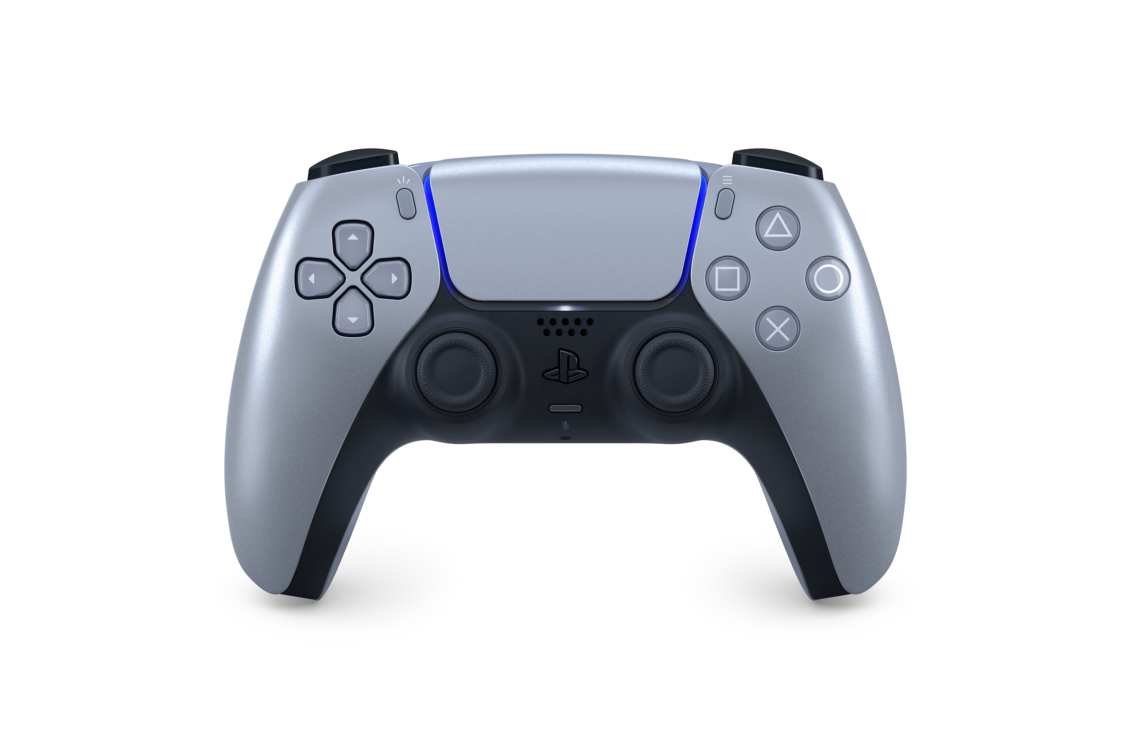 Sony Playstation 5 DualSense Wireless-Controller sterling-silver - Gamepad - Bluetooth