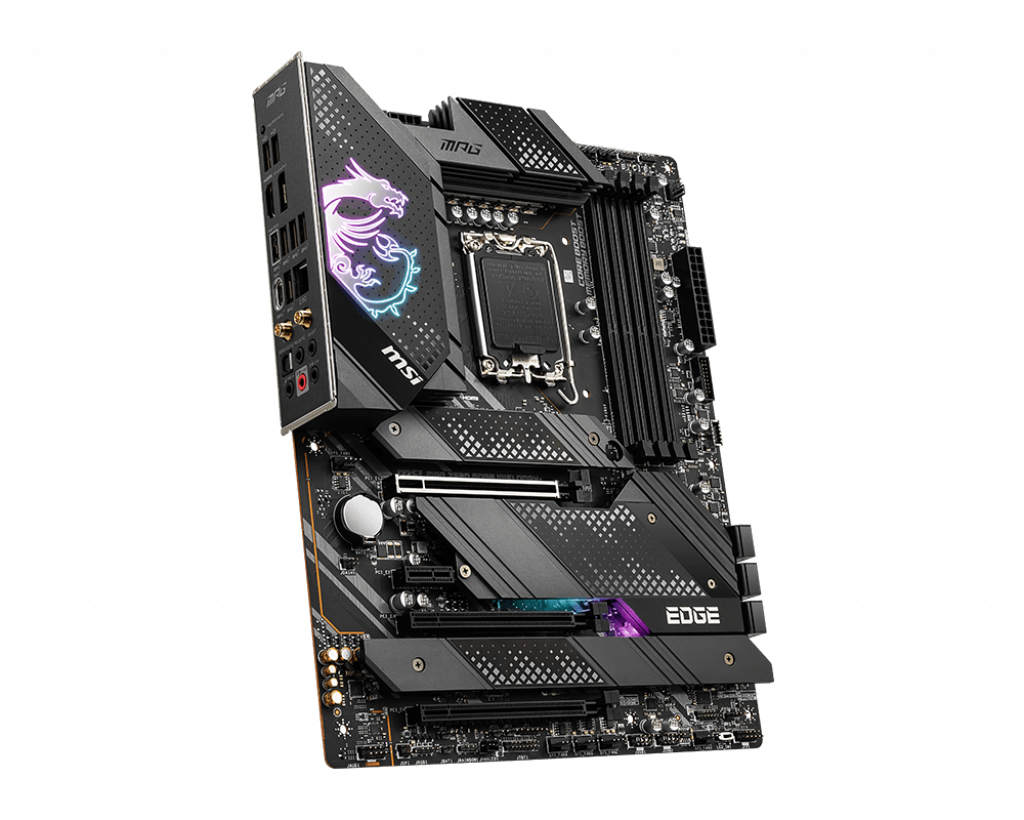 MSI MPG Z690 EDGE WIFI, Intel, LGA 1700, Intel® Core? i3, Intel Core i5, Intel Core i7, Intel Core i