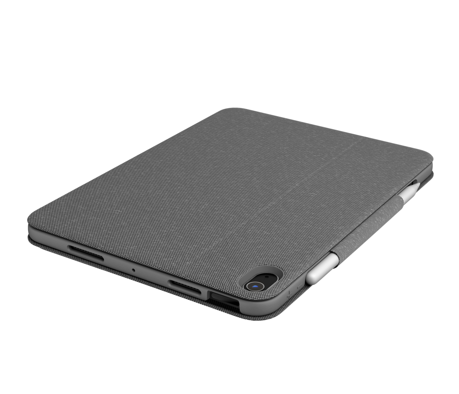 Logitech Folio Touch - Tastatur und Foliohülle - mit Trackpad - hinterleuchtet - Apple Smart connect