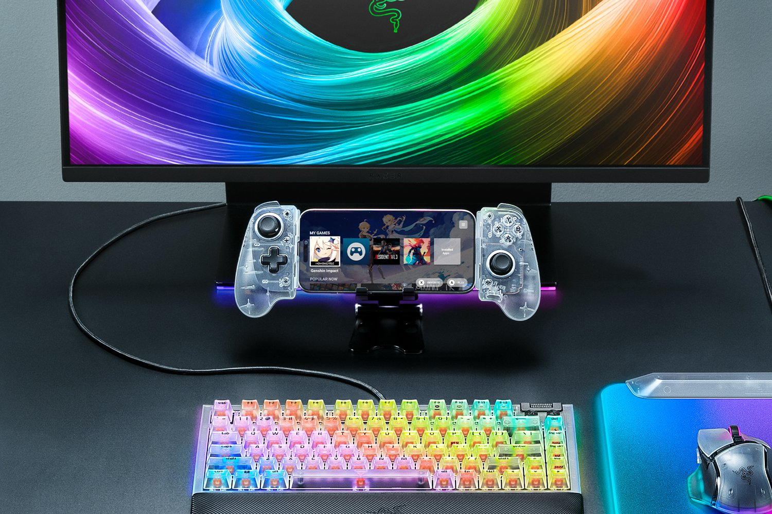 Razer Kishi V3 - Phantom White Edition - Game