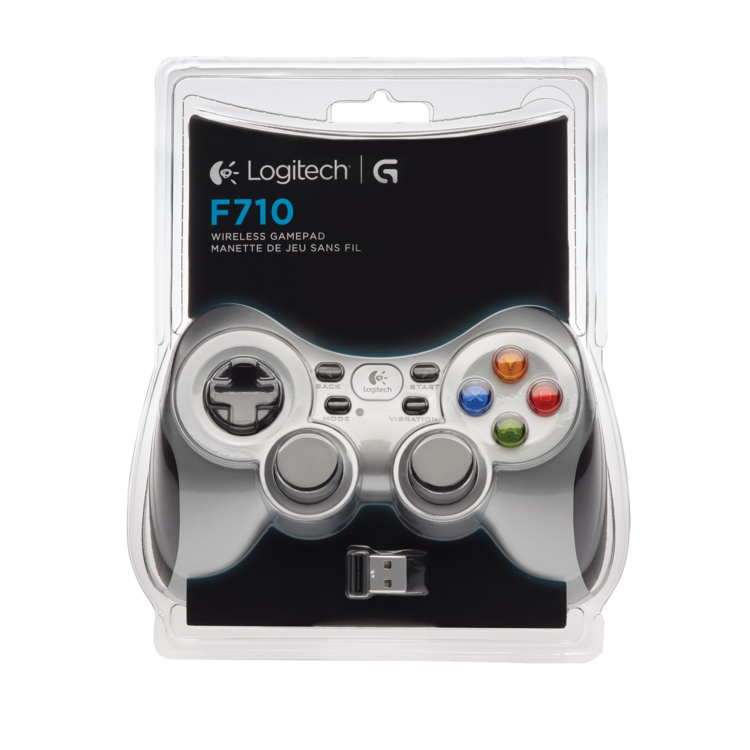 Logitech Wireless Gamepad F710 - Game Pad - 10