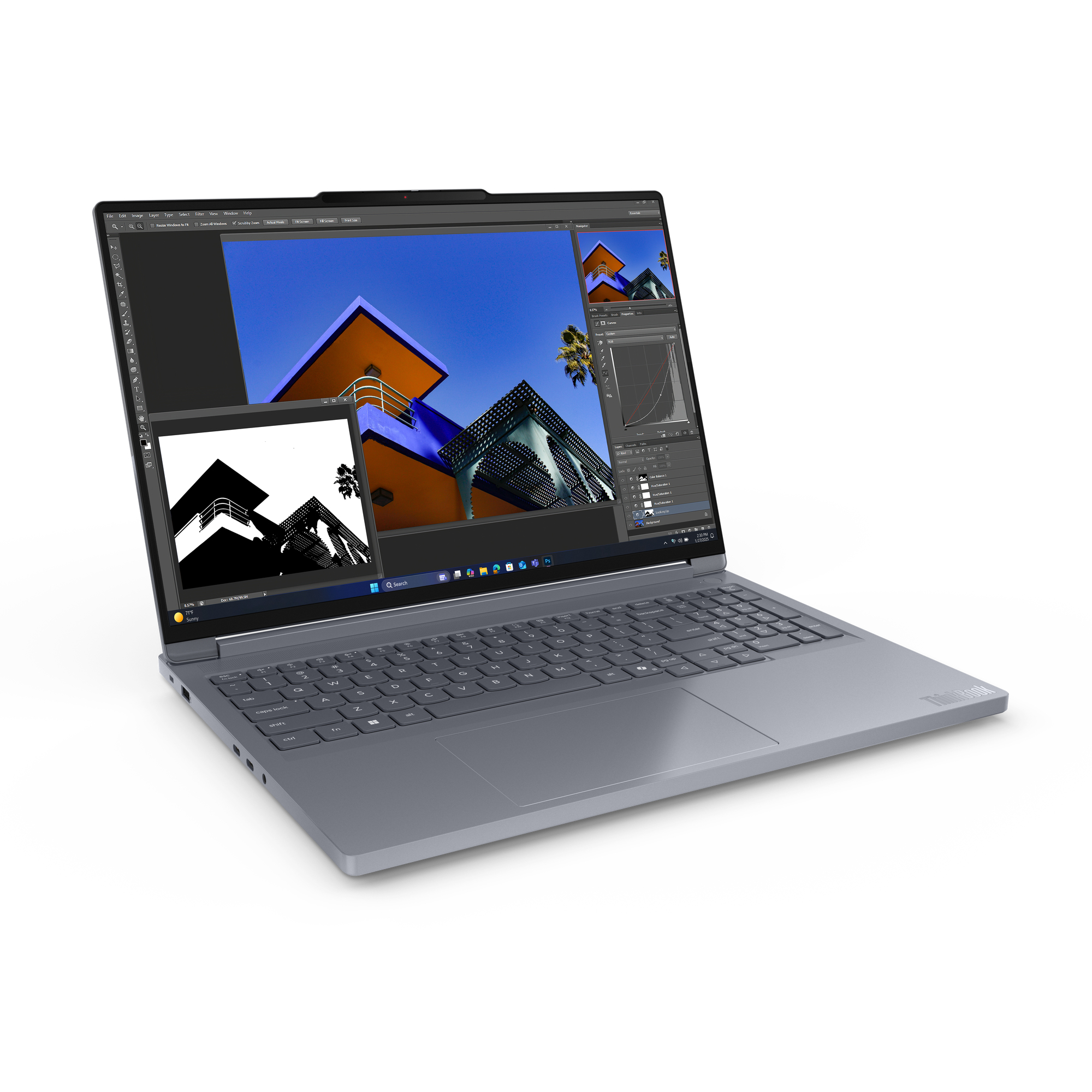 Lenovo ThinkBook 16p G6, 16" WQXGA, AMD Ryzen 9 8940HX, 64GB RAM, 1TB SSD, RTX 5060, W11P