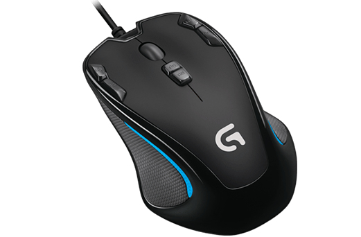 Logitech G300S - Maus - optisch - 9 Tasten - kabelgebunden