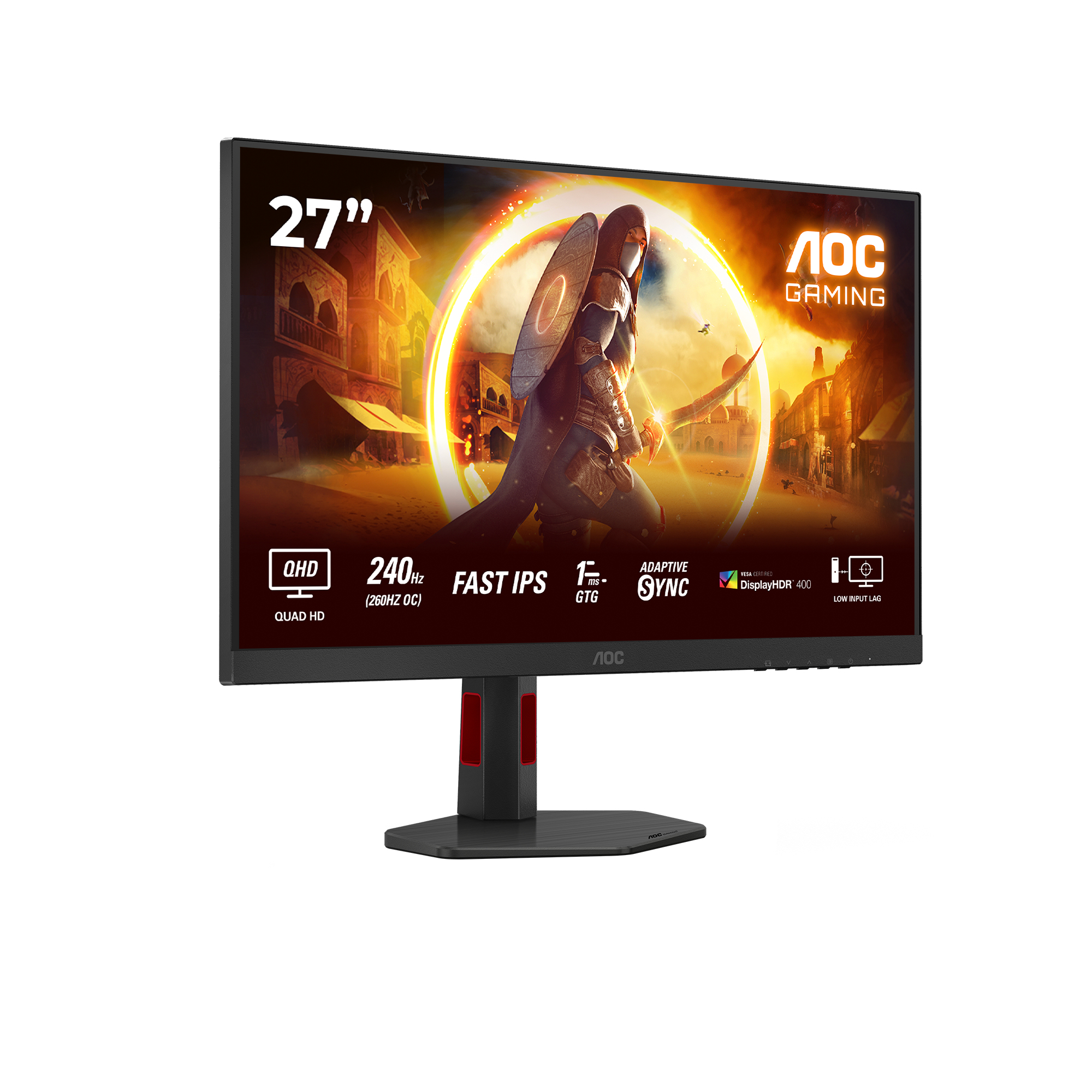 AOC G4 Q27G4ZR Monitor 68,6cm (27") WQHD, IPS, 1ms, HDMI, Displayport