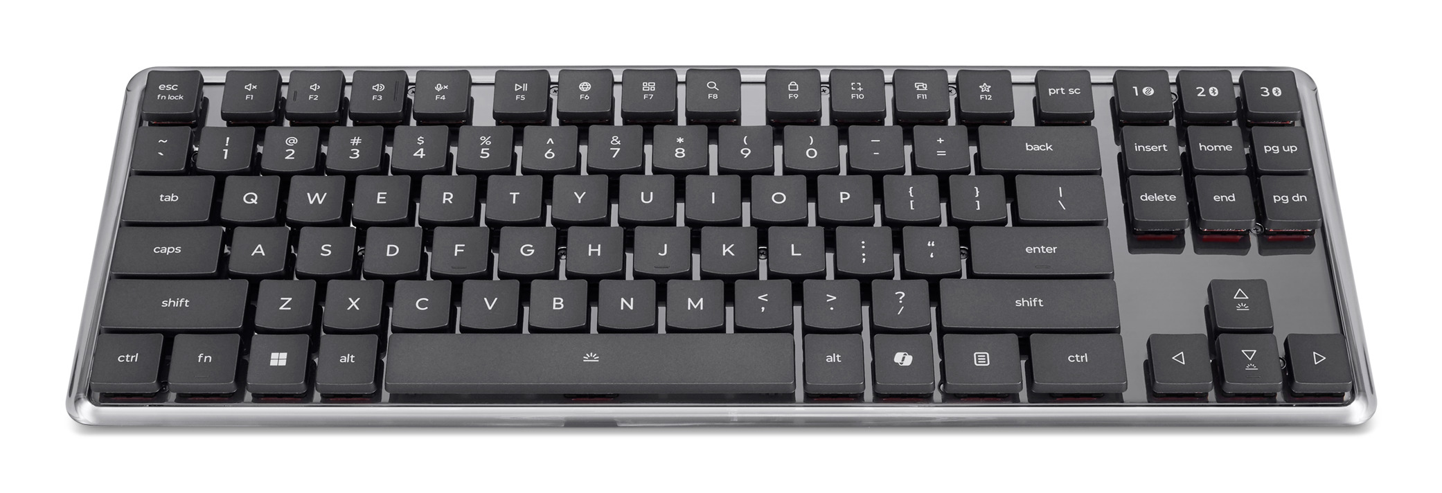 Lenovo 4Y41V37355, Tenkeyless (80 - 87 %), Verkabelt & Kabellos, USB + RF Wireless + Bluetooth, Opti