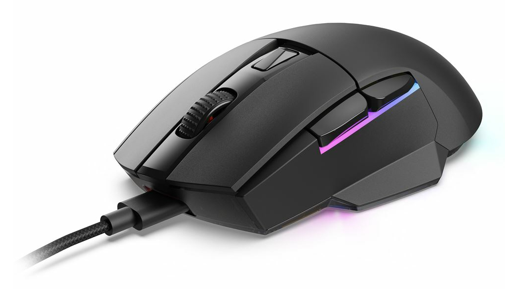Sharkoon SKILLER SGM50W - Maus - optisch - 6 Tasten - kabellos, kabelgebunden - 2.4 GHz, USB-C - kab