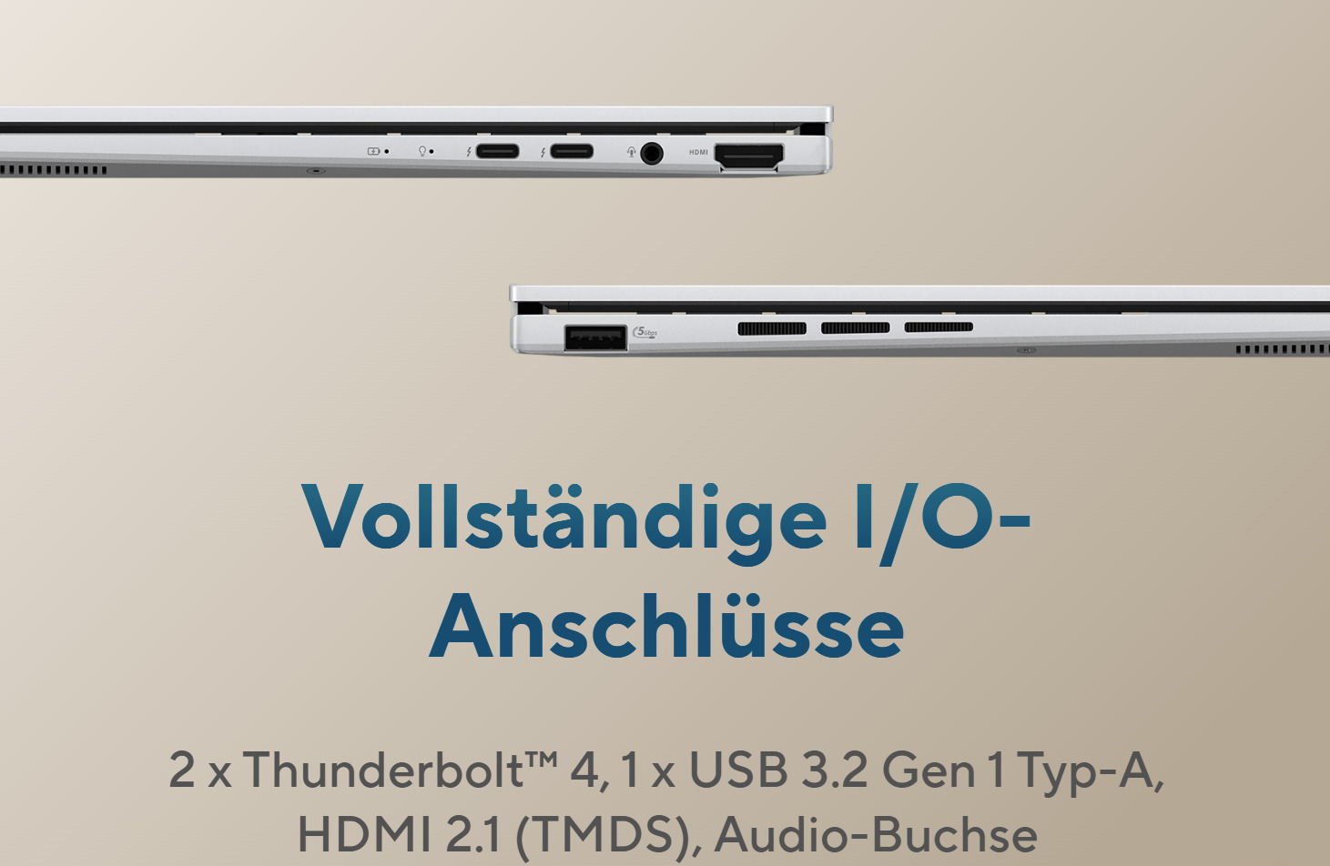 ASUS Zenbook 14 UX3405CA-QD1709W, Intel Core Ultra 9, 35,6 cm (14"), 1920 x 1200 Pixel, 32 GB, 512 G