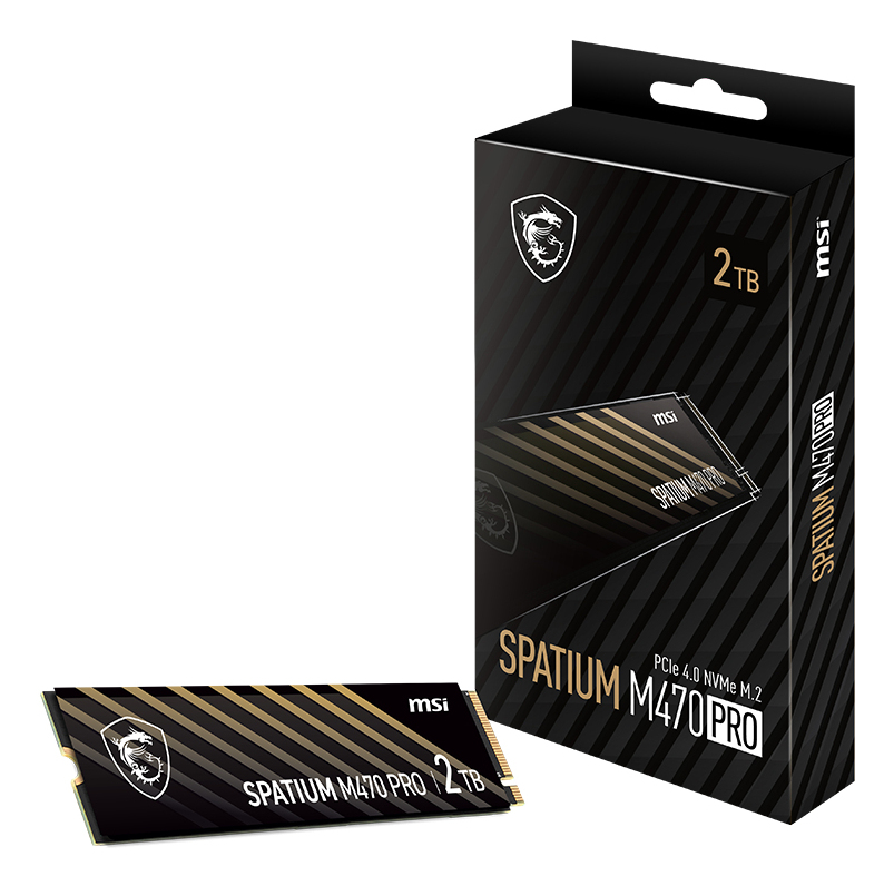 MSI SPATIUM M470 PRO PCIe 4.0 NVMe M.2, 2 TB, M.2