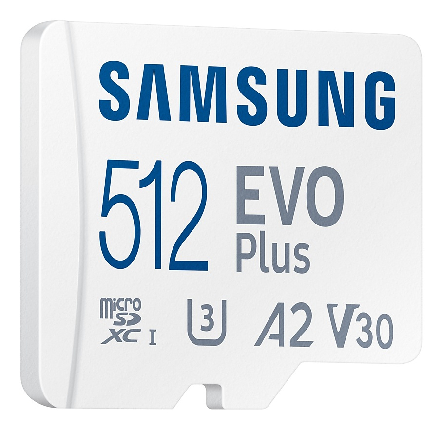 Samsung EVO Plus MB-MC512KA - Flash-Speicherkarte (microSDXC-an-SD-Adapter inbegriffen)