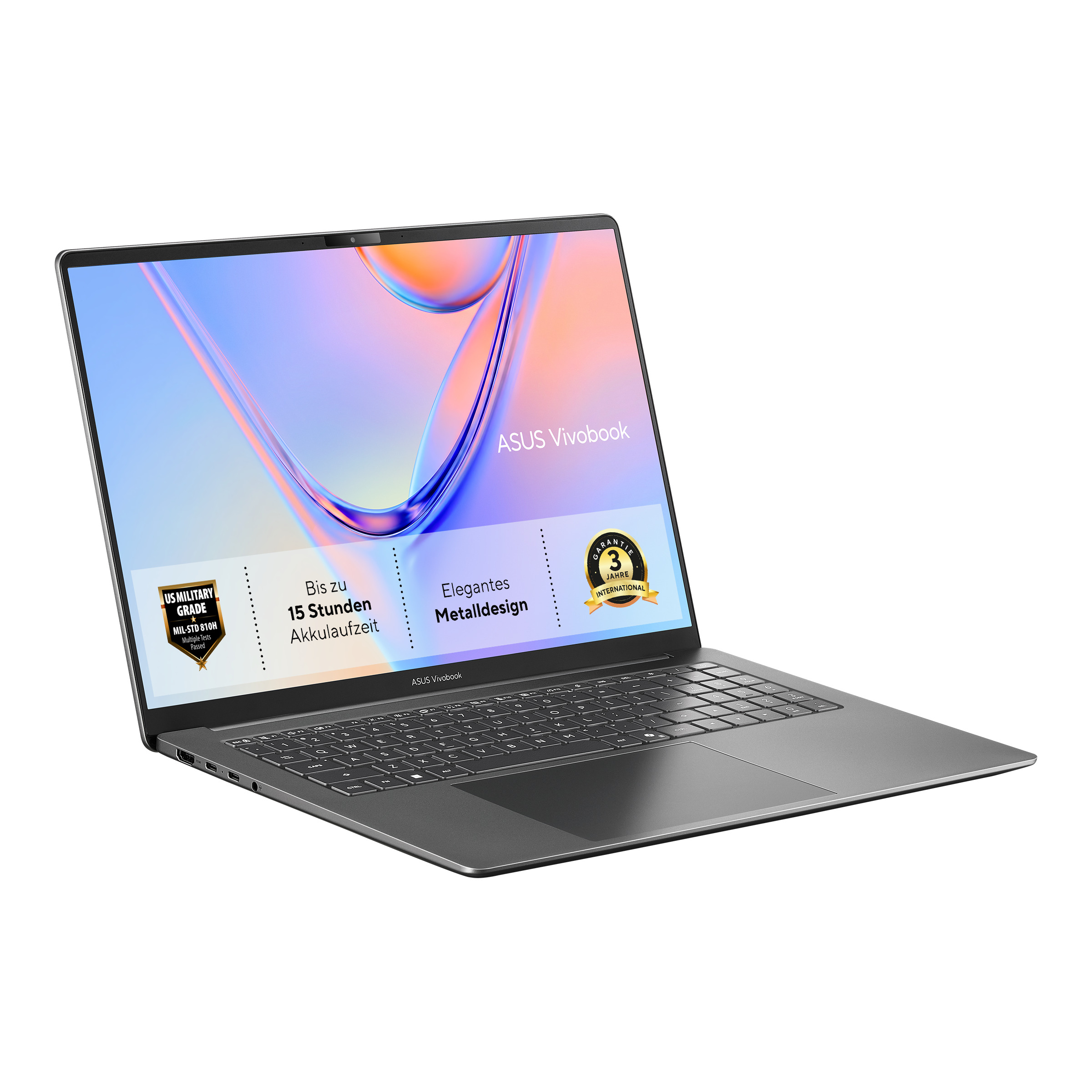 ASUS Vivobook S16 S5652MA-TK092W, Intel Core 7, 40,6 cm (16"), 1920 x 1200 Pixel, 16 GB, 256 GB, Win