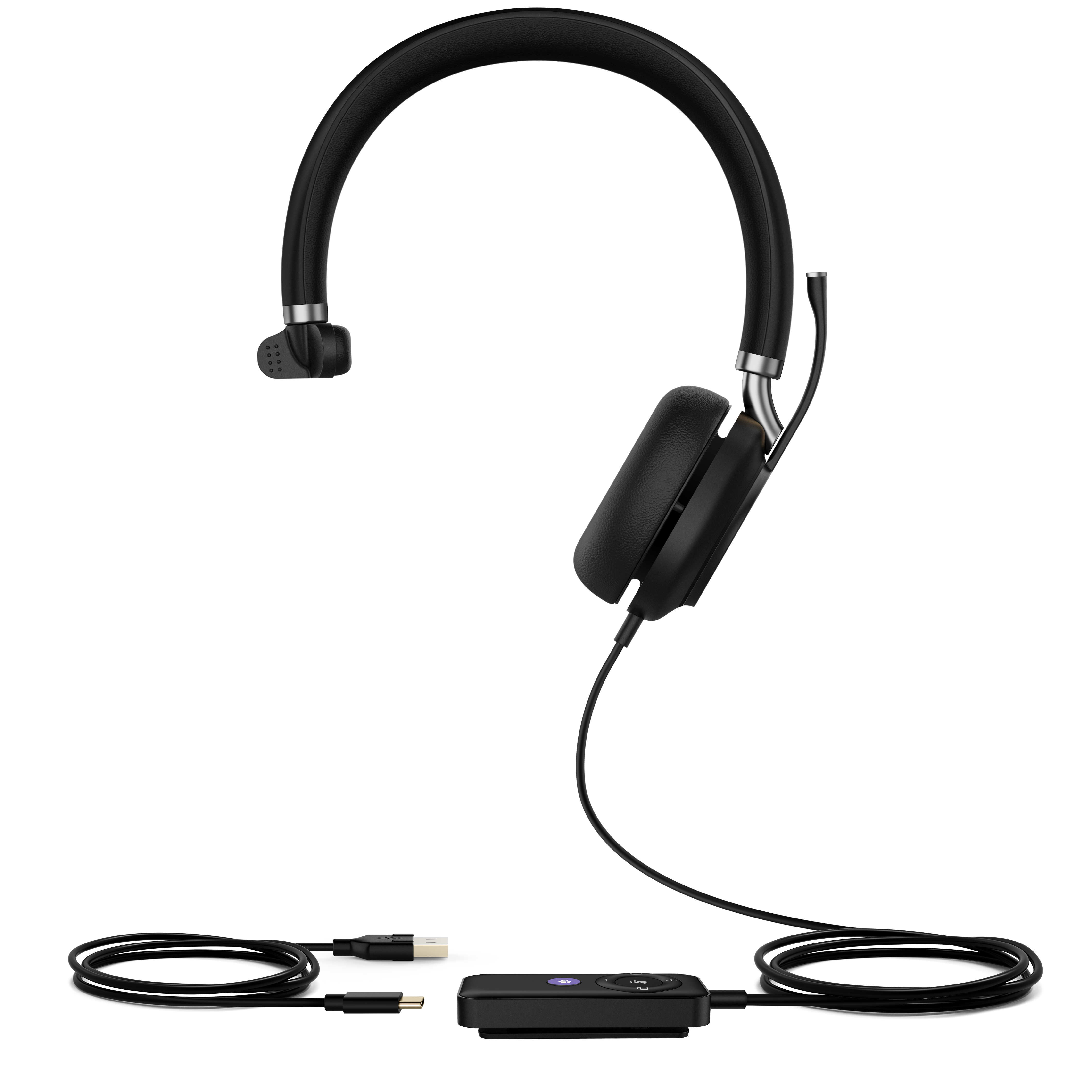 Yealink UH38 Mono - Headset - On-Ear - Bluetooth