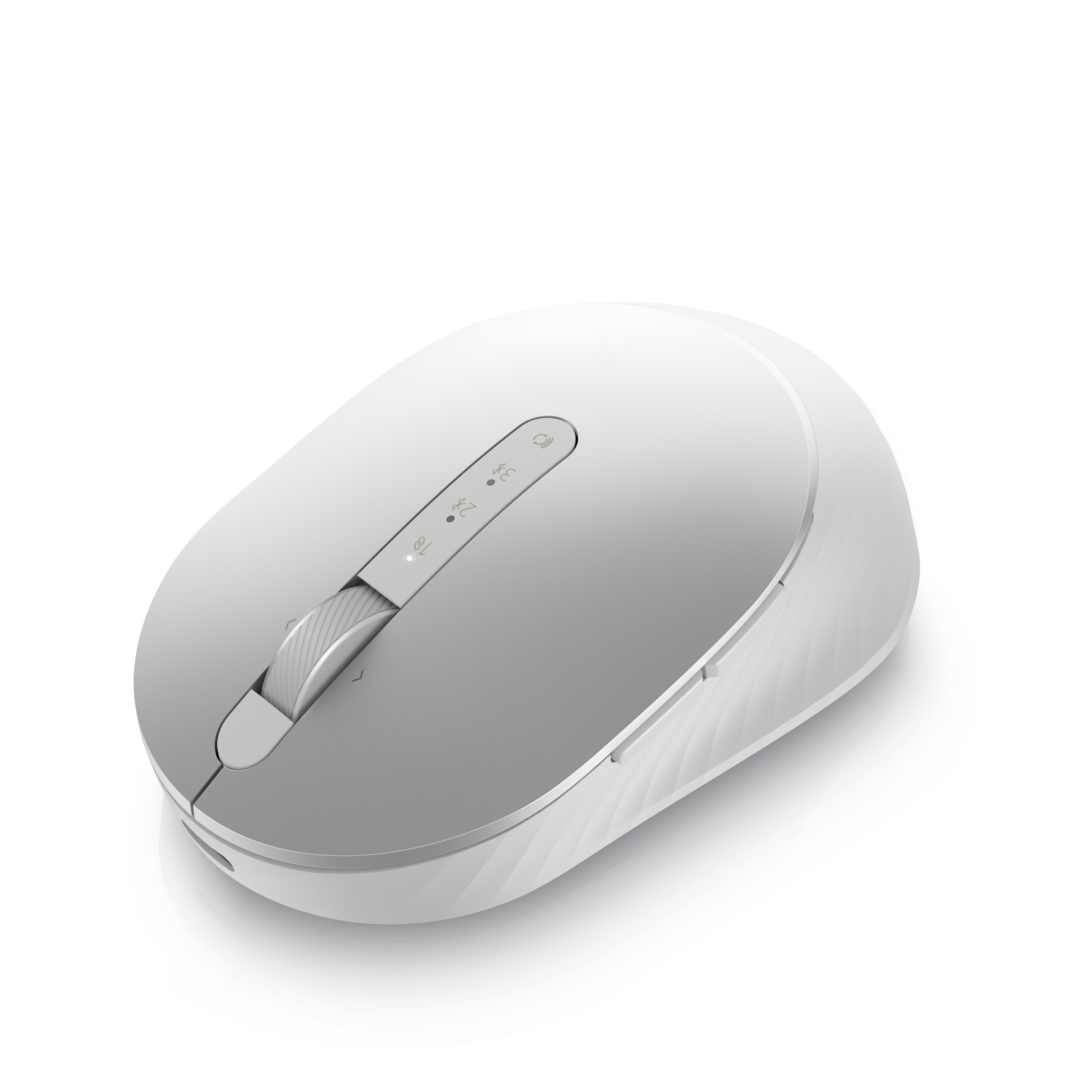 Dell Pro Premium kompakte Maus ? MS7421W - Platinum Silver (silber), Beidhändig, Optisch, RF Wireles