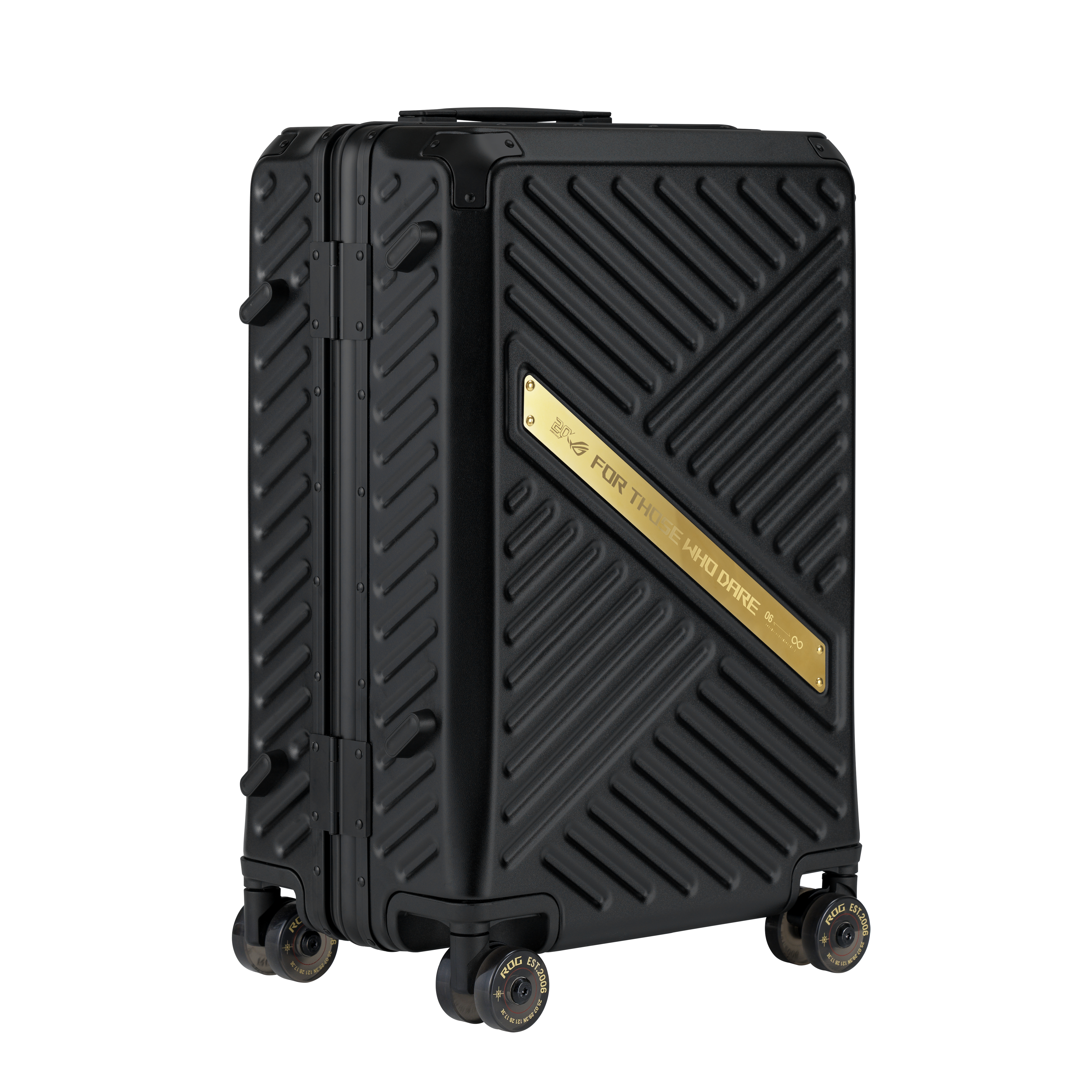 ASUS ROG SLASH Hard-Case Luggage Edition 20, Karre, Harte Schale, Schwarz, 4 Rad/Räder, Spinnrad, Za