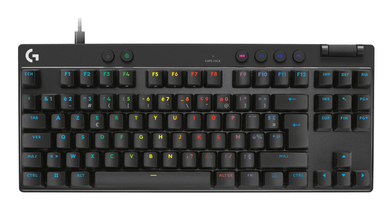 Logitech G PRO X RAPID - Tastatur - TKL - hintergrundbeleuchtet