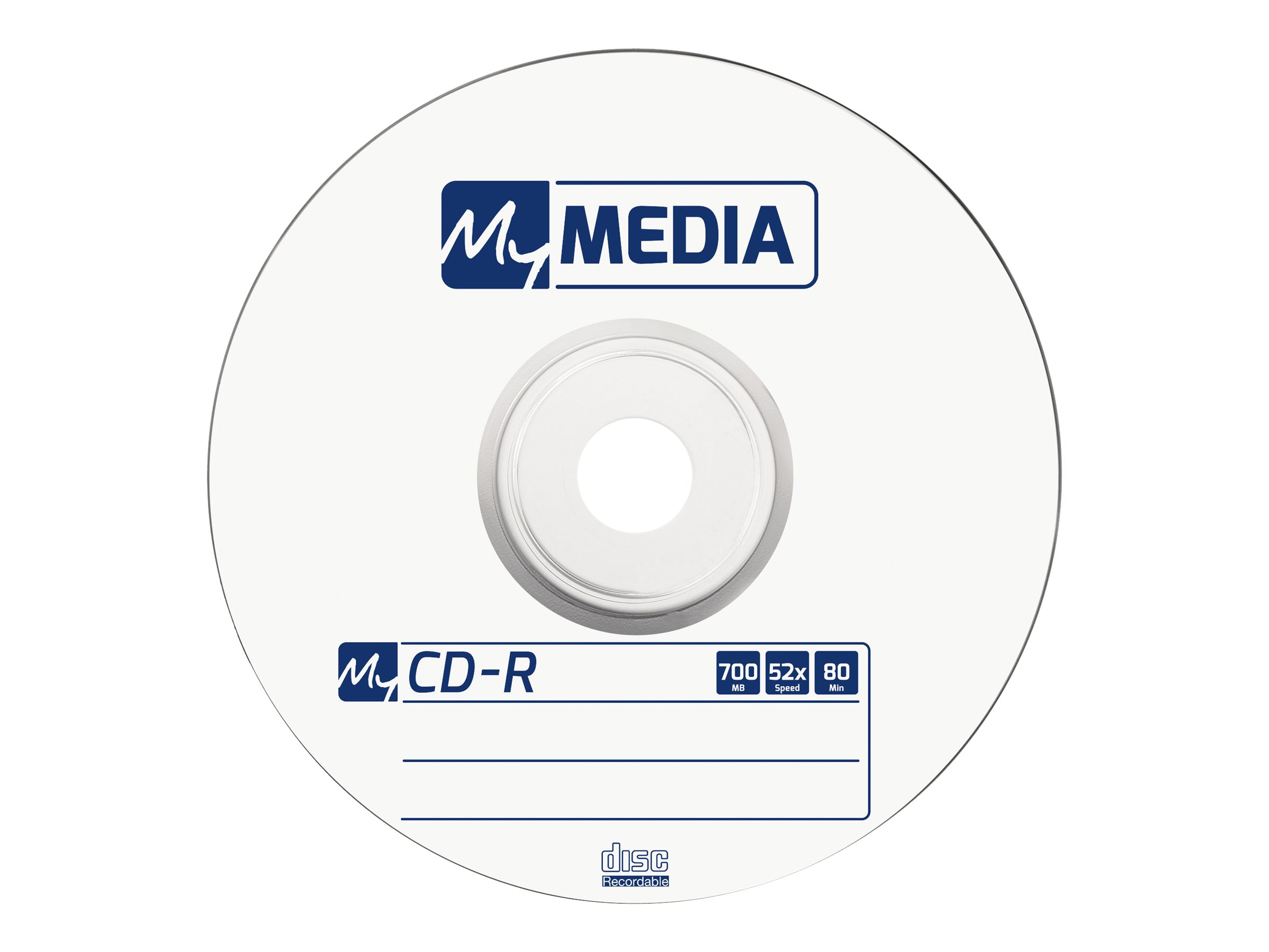 Verbatim MyMedia - 50 x CD-R - 700 MB (80 Min) 52x - Matt