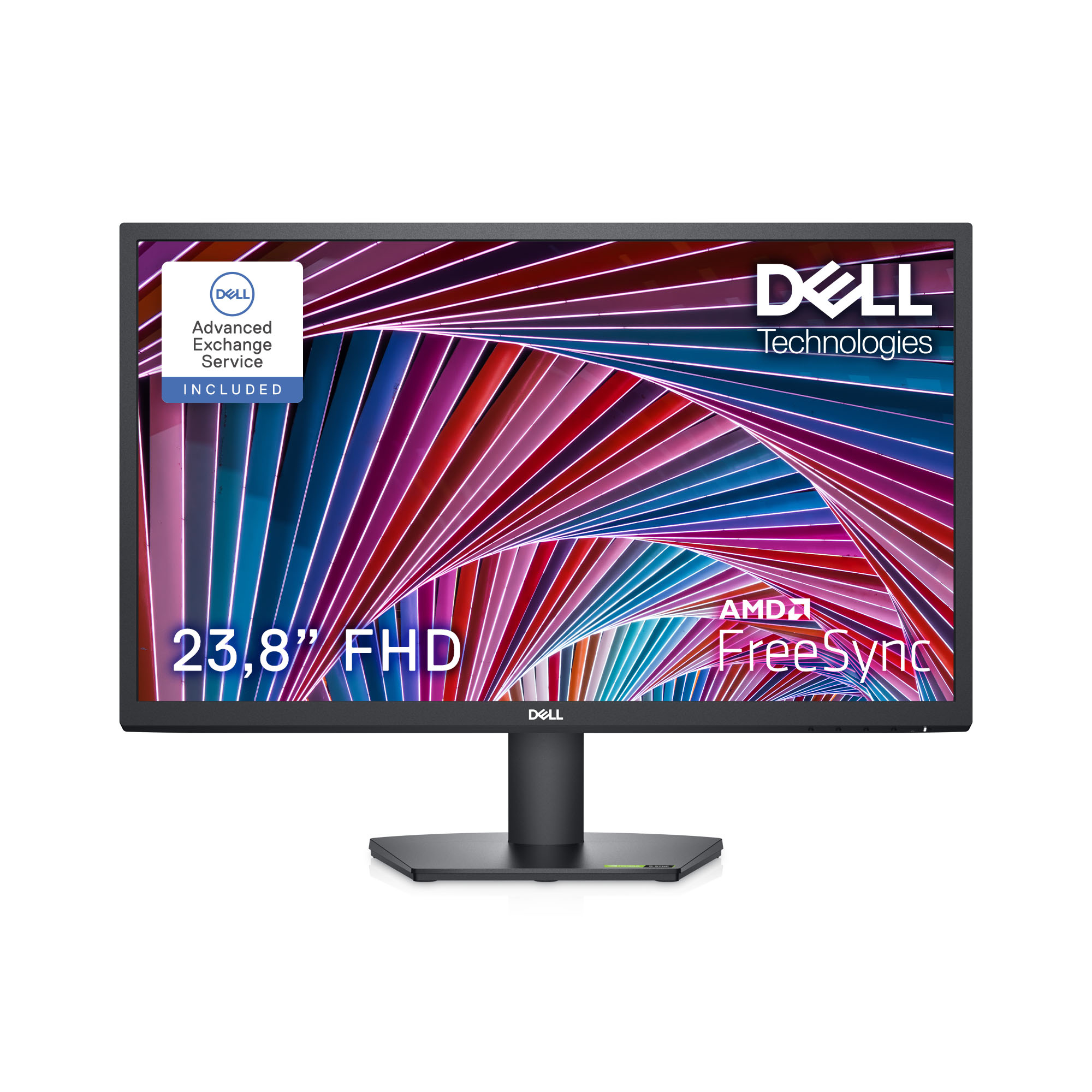 Dell SE2422H Monitor (23,8 Zoll) 60.5 cm Full HD, 1920x1080, HDMI, VGA, 75Hz, AMD FreeSync