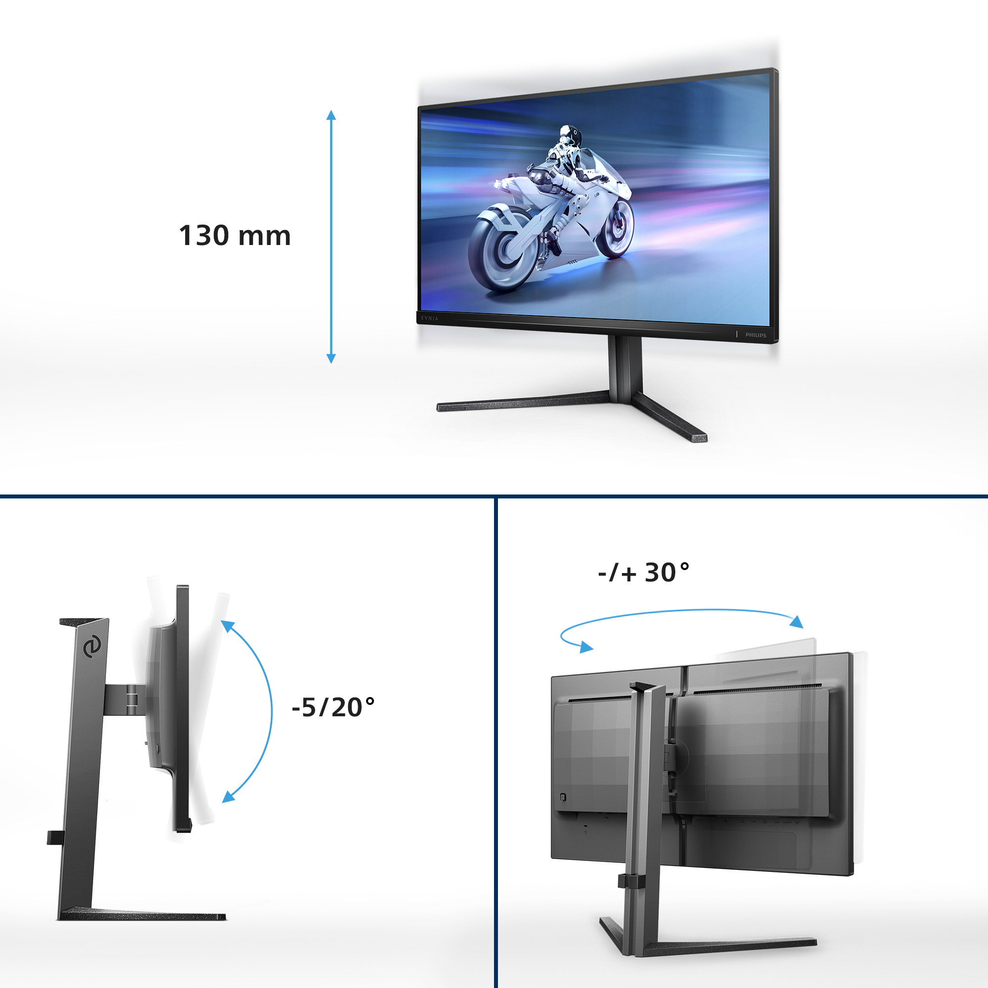 Philips Evnia 5000 25M2N5200U - LED-Monitor - Gaming - 63.5 cm (25")