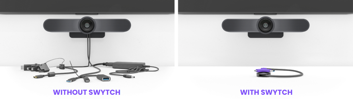 B-WARE - Logitech Swytch - Hub - 2 x HDMI + 1 x SuperSpeed